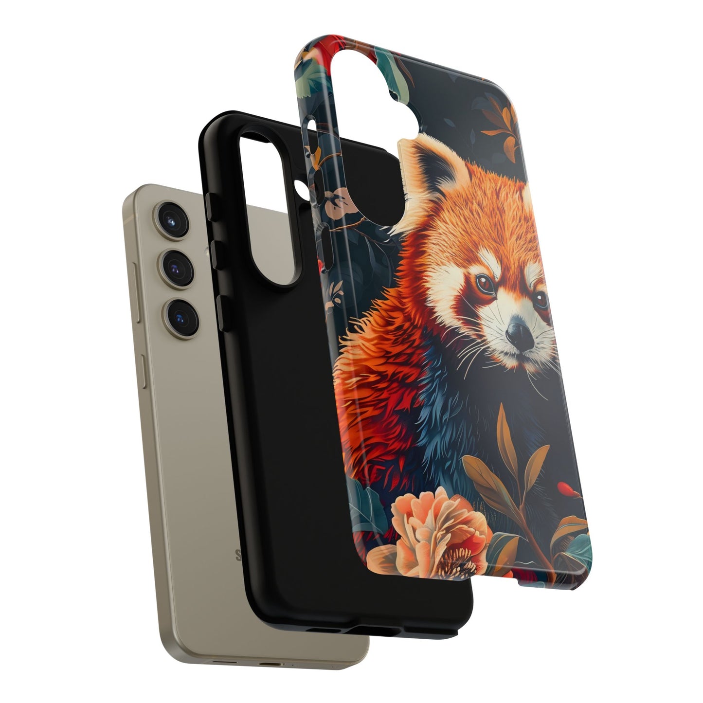 Cute Red Panda Phone Case, Wildlife Lover Gift, Tough Cases for iPhone, Nature-Themed Phone Cover, Animal Art Shell, Cute Tech Accessories
