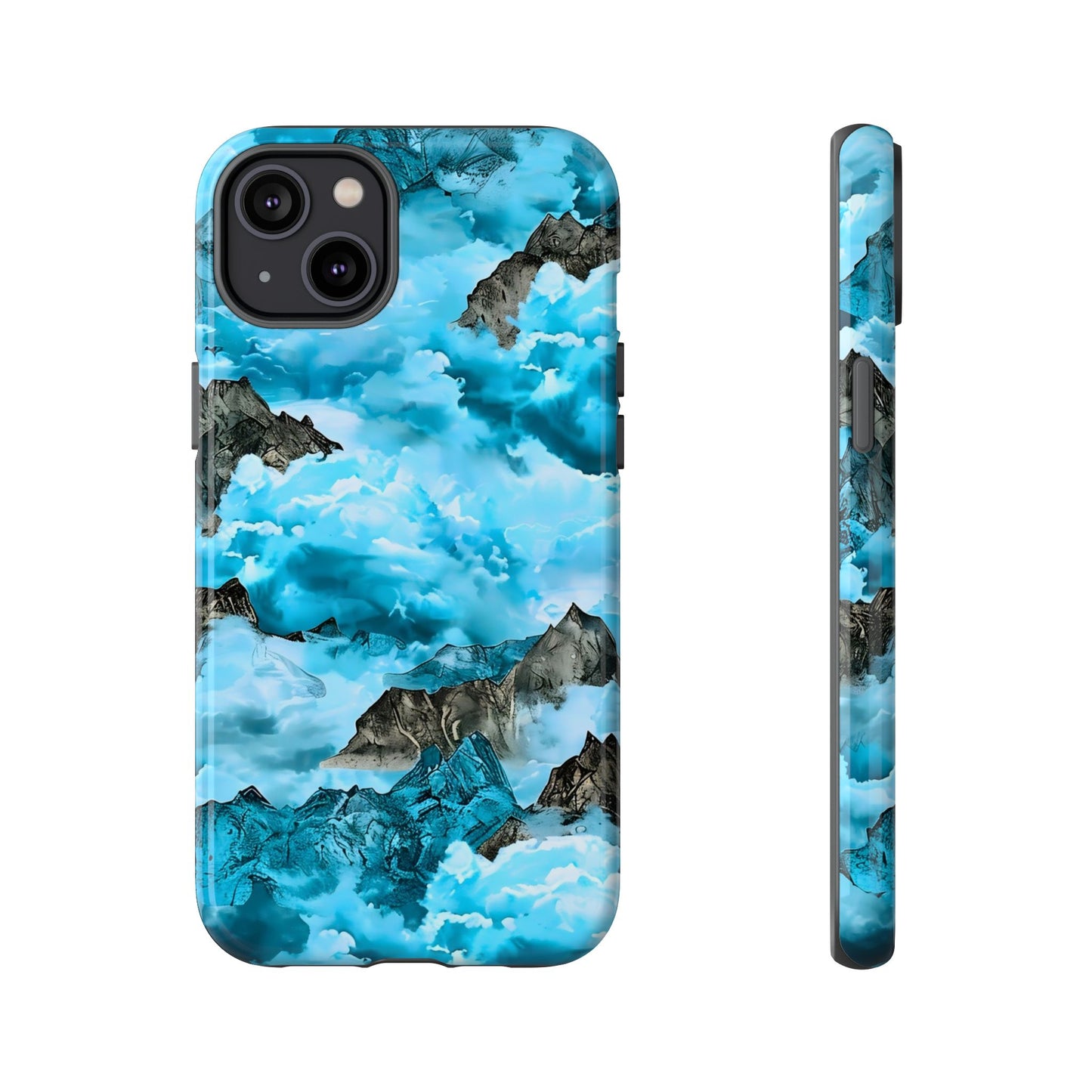 Mountain Wave Phone Case - Adventure Gear, Outdoor Gifts, Stylish Cases, Trendy Accessories, Nature Lovers