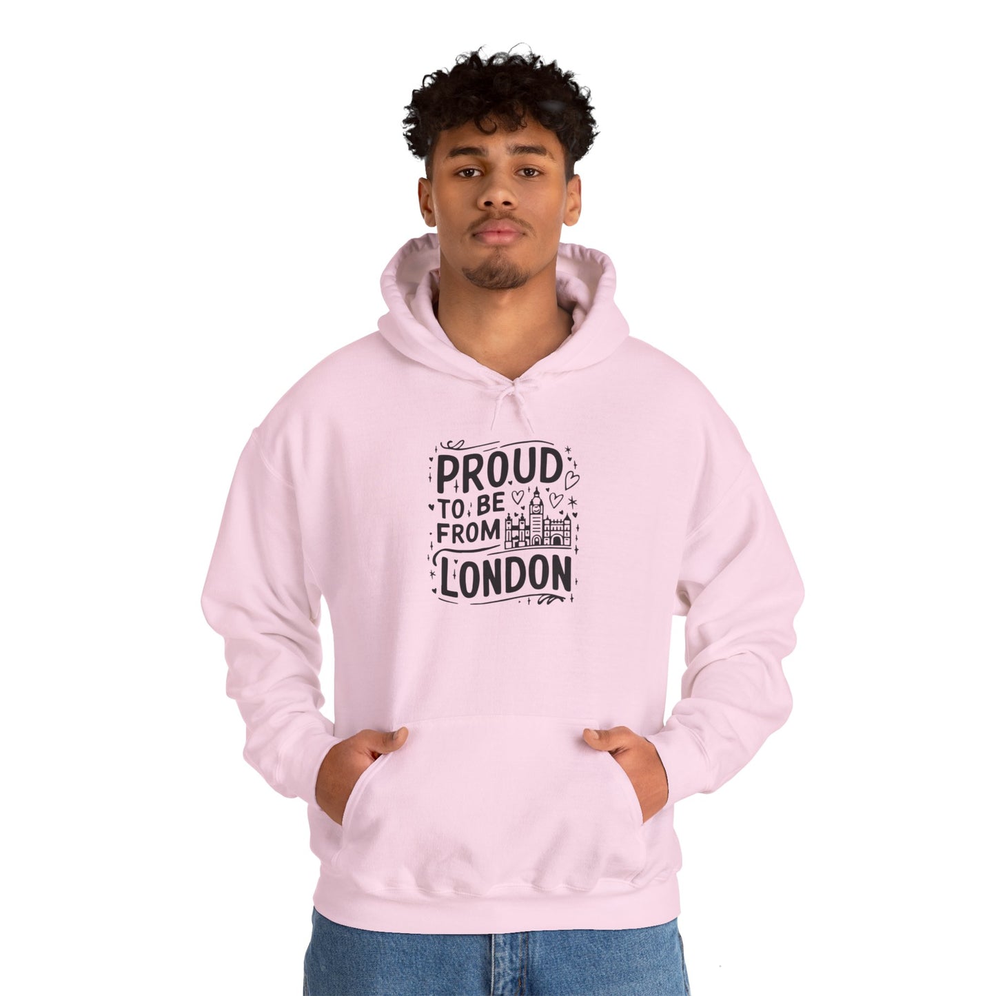 Unisex Heavy Blend™ Hooded Sweatshirt - Proud to Be from London