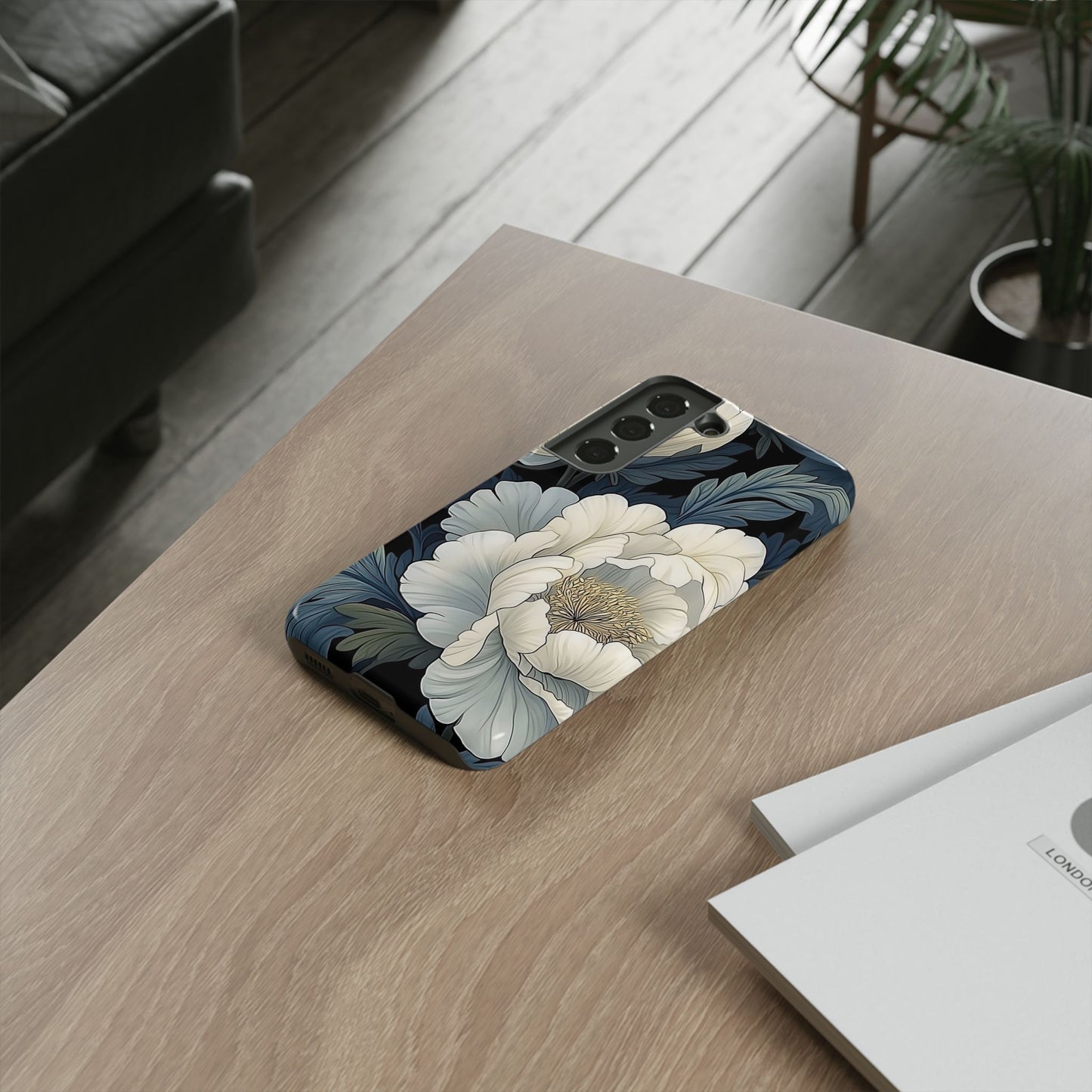 Floral Phone Case - Elegant Tough Cases for Nature Lovers, Stylish Protective Cover for Gifts, Birthdays, Mom's Day, Floral Design