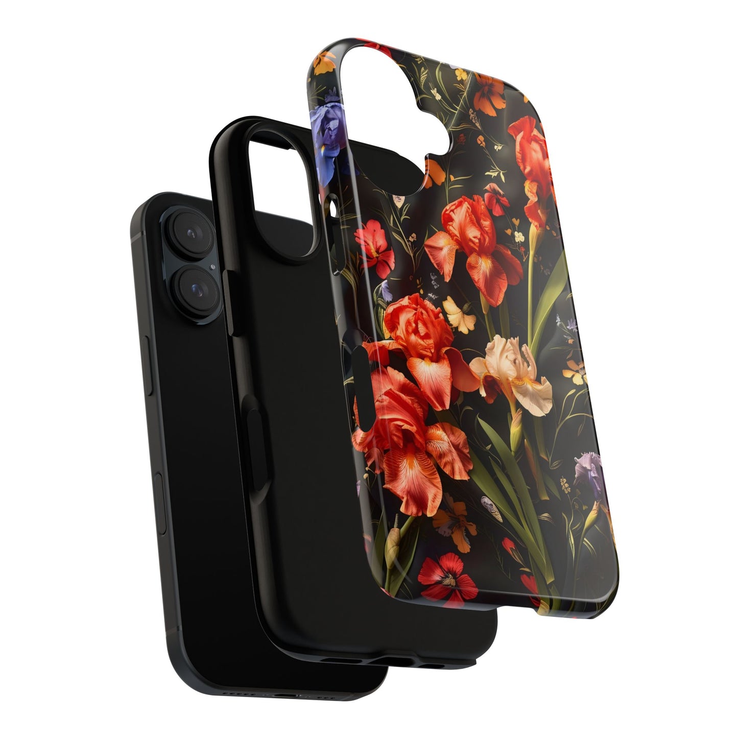 Floral Tough Case for Phone, Durable Protective Phone Cover, Gift for Flower Lovers, Phone Accessories, Spring Vibes