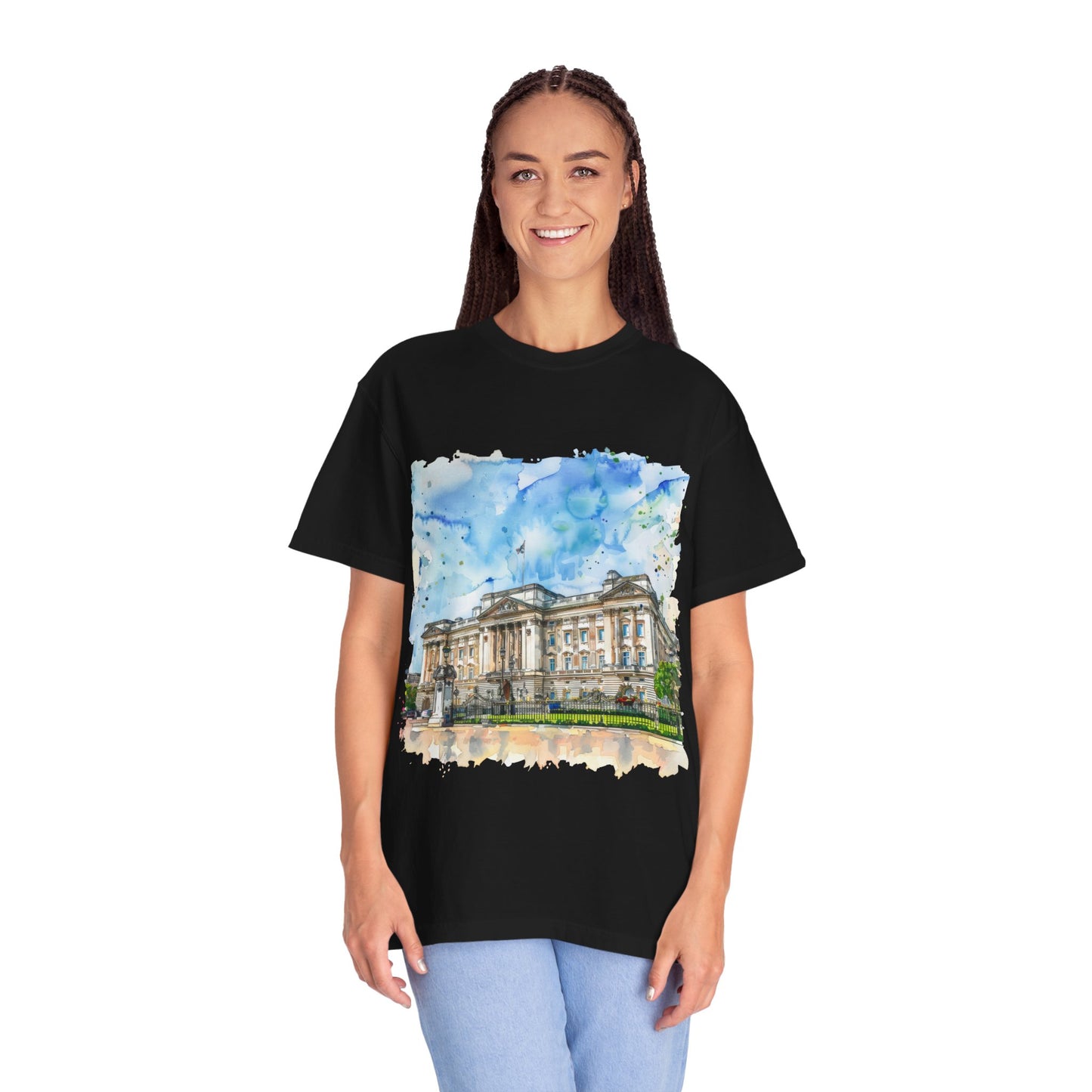 Unisex Garment-Dyed T-shirt - England Aesthetics - Embracing Classic British Charm and Style