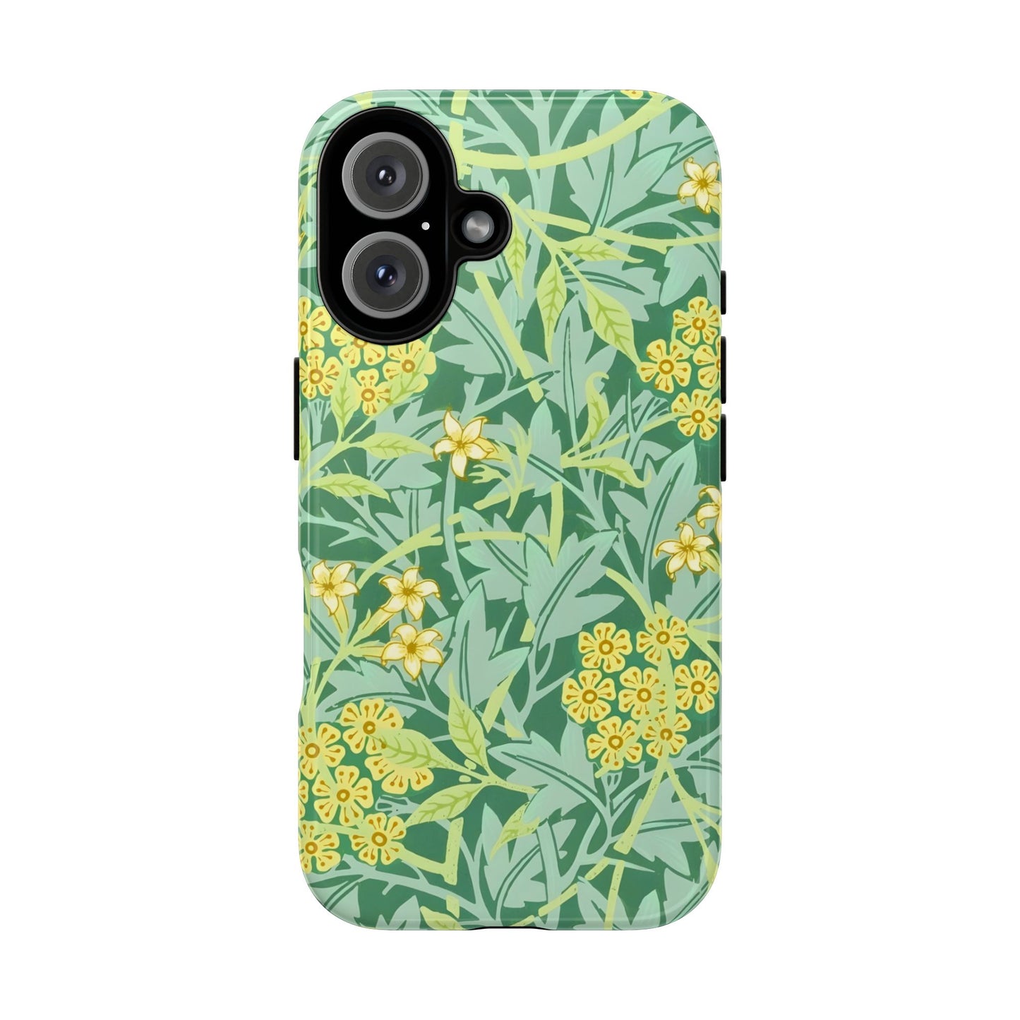 Tough Cases Organic Floral Phone Case, Stylish iPhone Cover, Eco-Friendly Gift, Nature Lover Accessory, Spring Decor, Unique Phone Protector