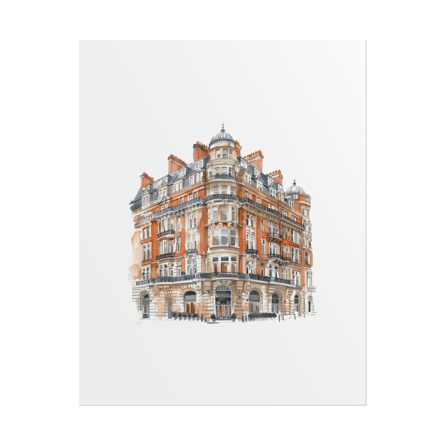 Elegant Architectural Rolled Posters, Art Prints for Home Decor, Gift for Housewarming, Wall Art for Living Room, Unique Art Decor