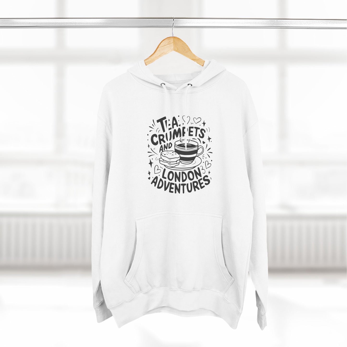 London Adventures Three-Panel Fleece Hoodie