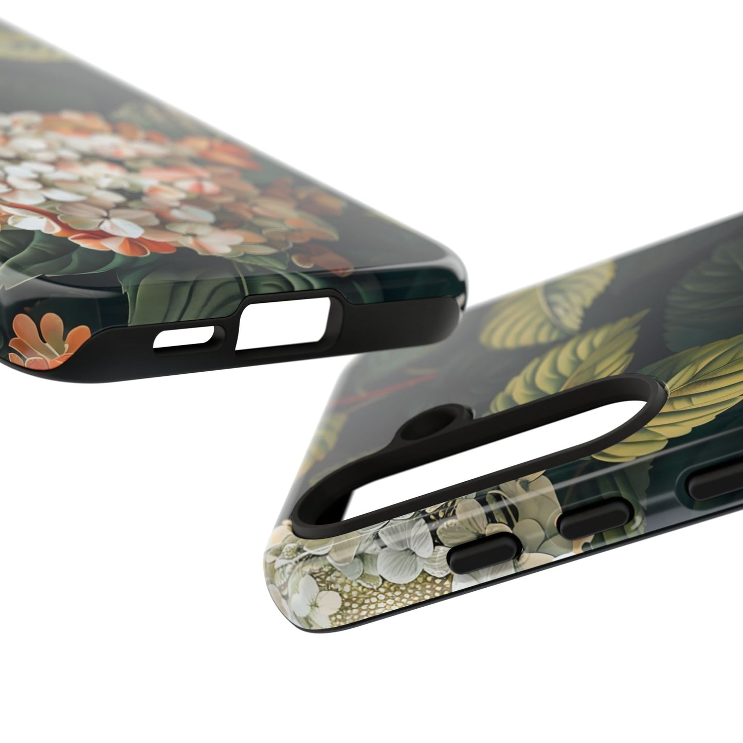 Floral Phone Case - Tough Cases, Nature Lover Gift, Floral Design, Botanical Phone Cover, Stylish Cellphone Accessory, Mother's Day Gift