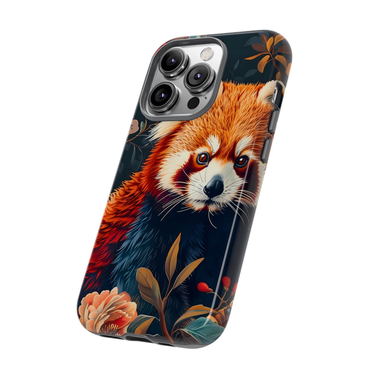Cute Red Panda Phone Case, Wildlife Lover Gift, Tough Cases for iPhone, Nature-Themed Phone Cover, Animal Art Shell, Cute Tech Accessories