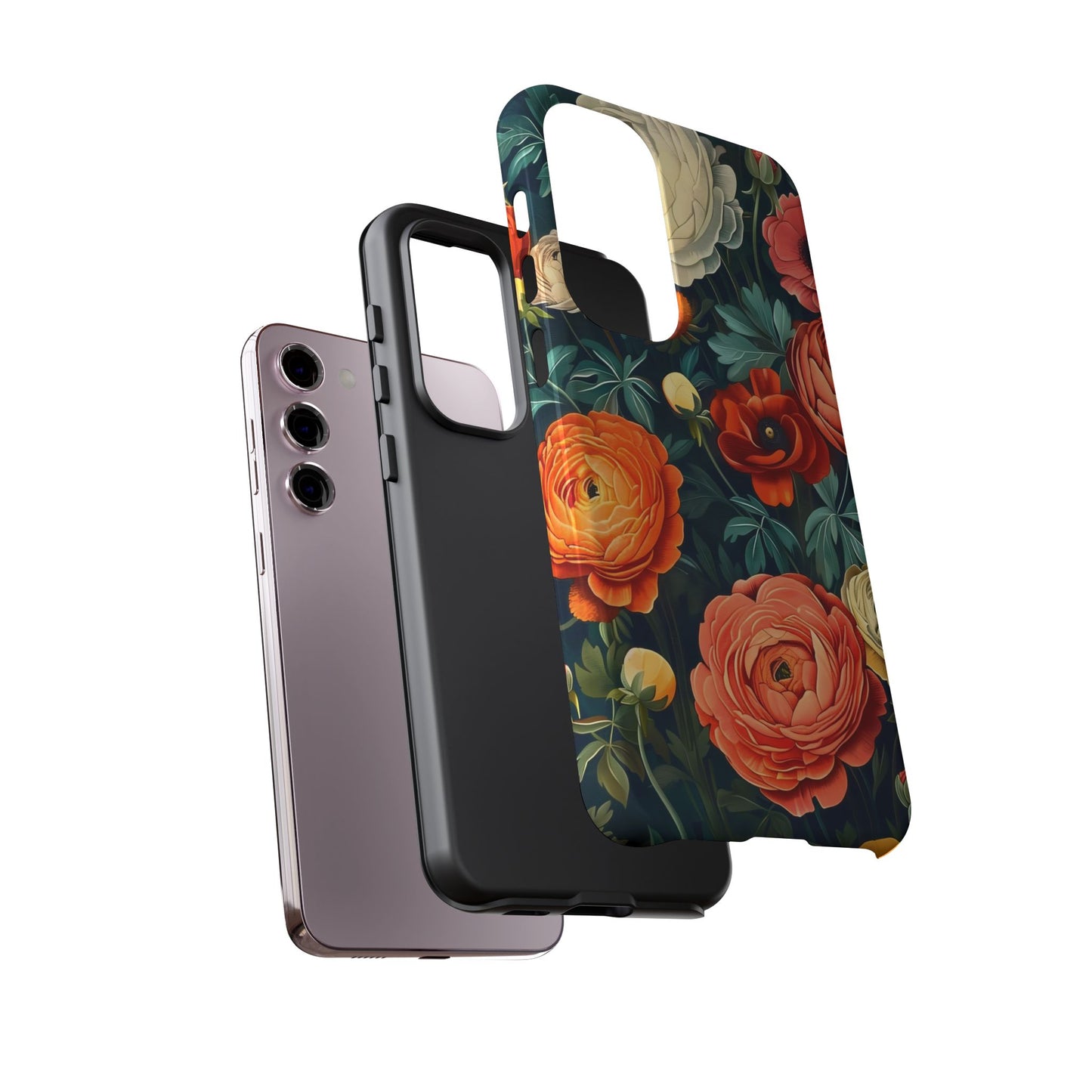 Floral Phone Case, Tough Cases - Stylish Protection, Gifts for Her, Nature Lover Decor, Floral Accessories
