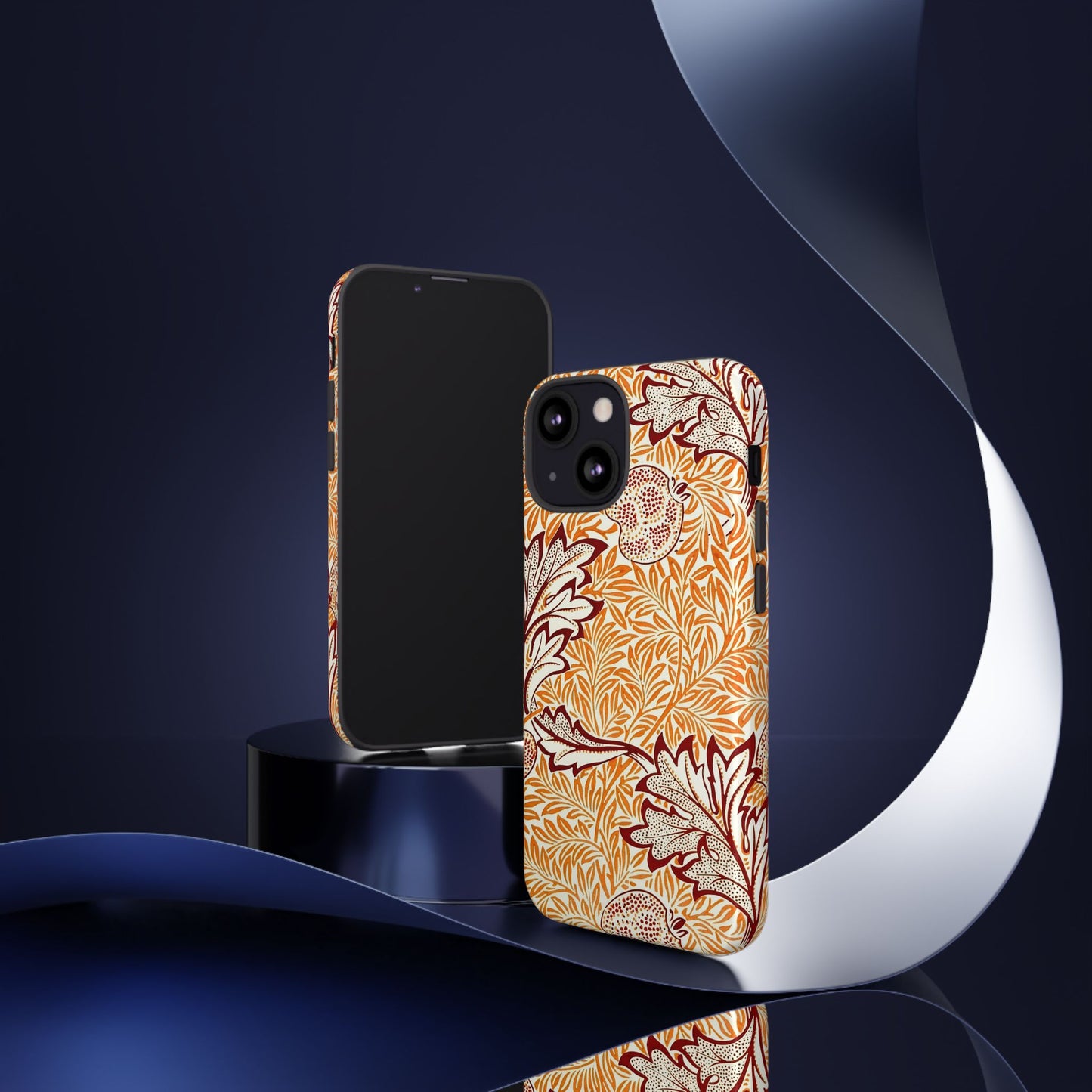 Stylish Phone Case, Tough Cases with Floral Design, Protective Cover, Gift for Her, Cute Phone Accessory