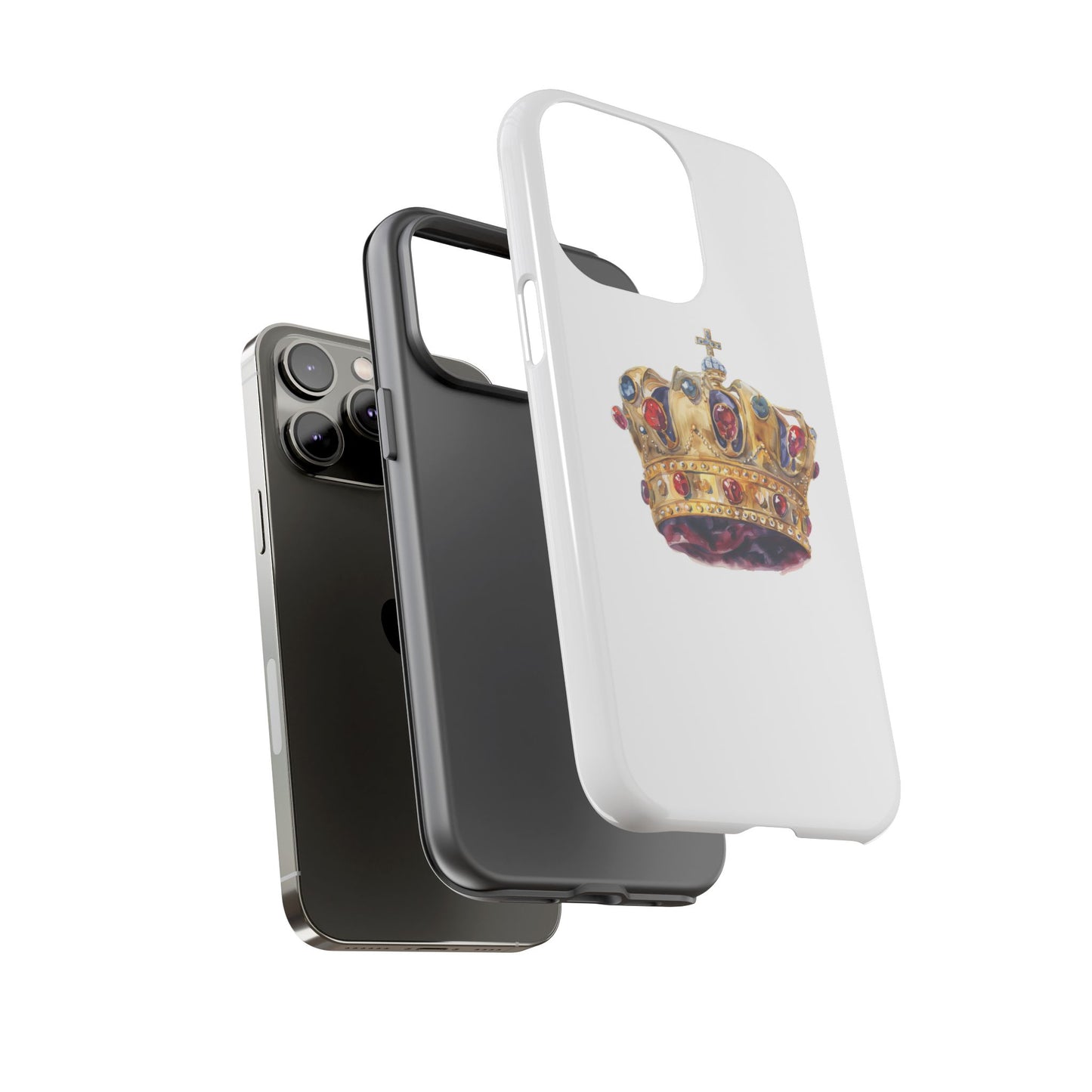 Royal Crown Phone Case | Tough Phone Cases, Stylish Accessories, Gift for Her, Birthday Present, Royalty Vibe