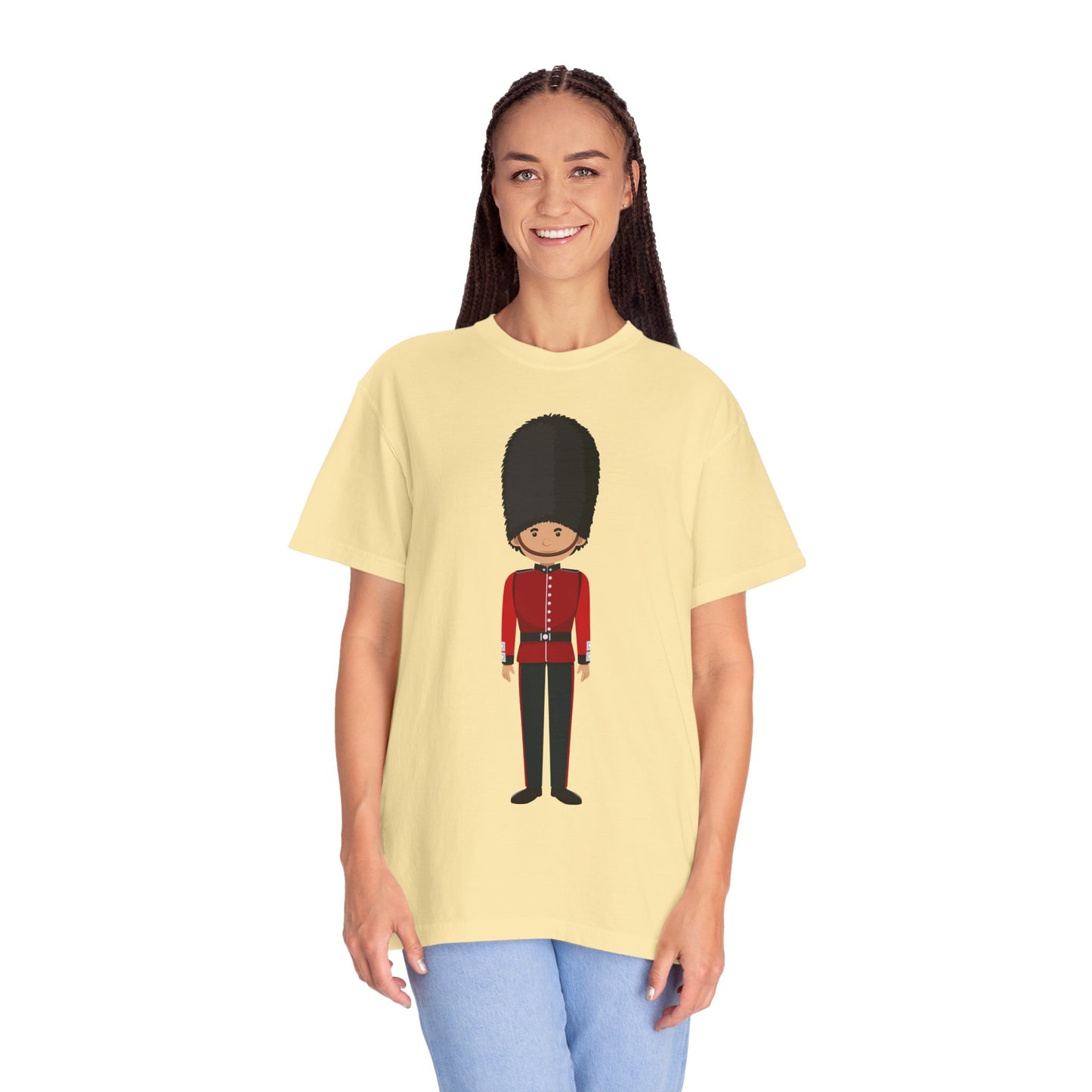 Unisex Garment-Dyed T-shirt - Heroes in Red - Bodmin Keep’s Army History