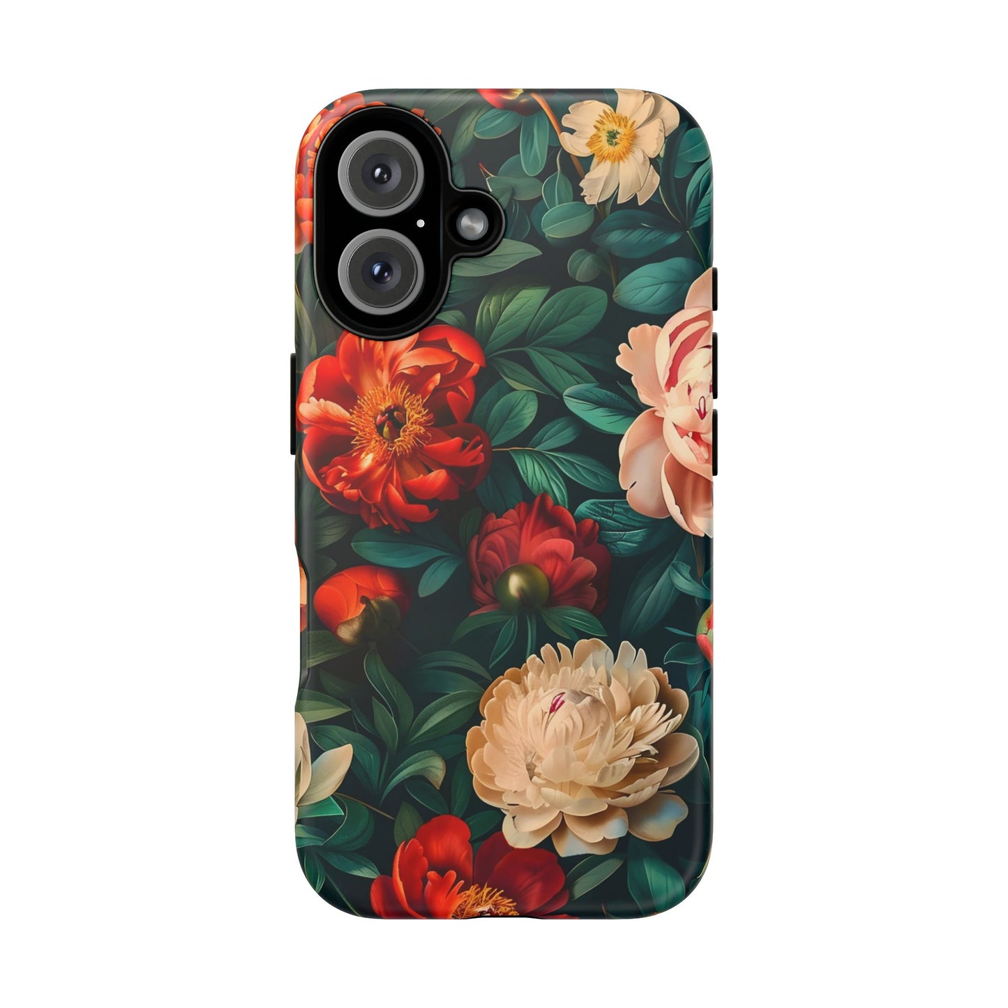 Floral Phone Case - Tough Cases, Vibrant Protection, Gift for Her, Cute Floral Design, Trendy Accessory, Perfect for Spring