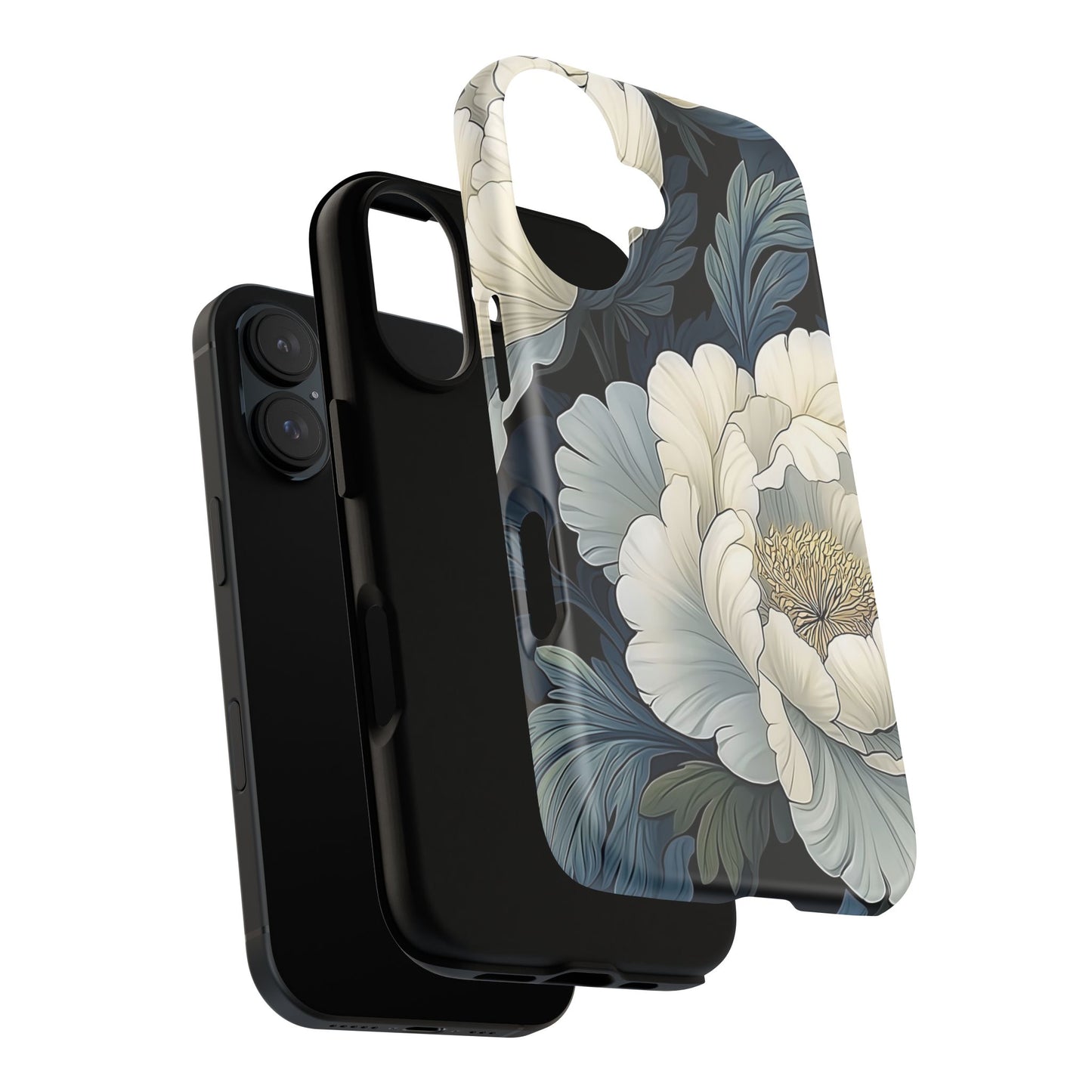 Floral Phone Case - Elegant Tough Cases for Nature Lovers, Stylish Protective Cover for Gifts, Birthdays, Mom's Day, Floral Design
