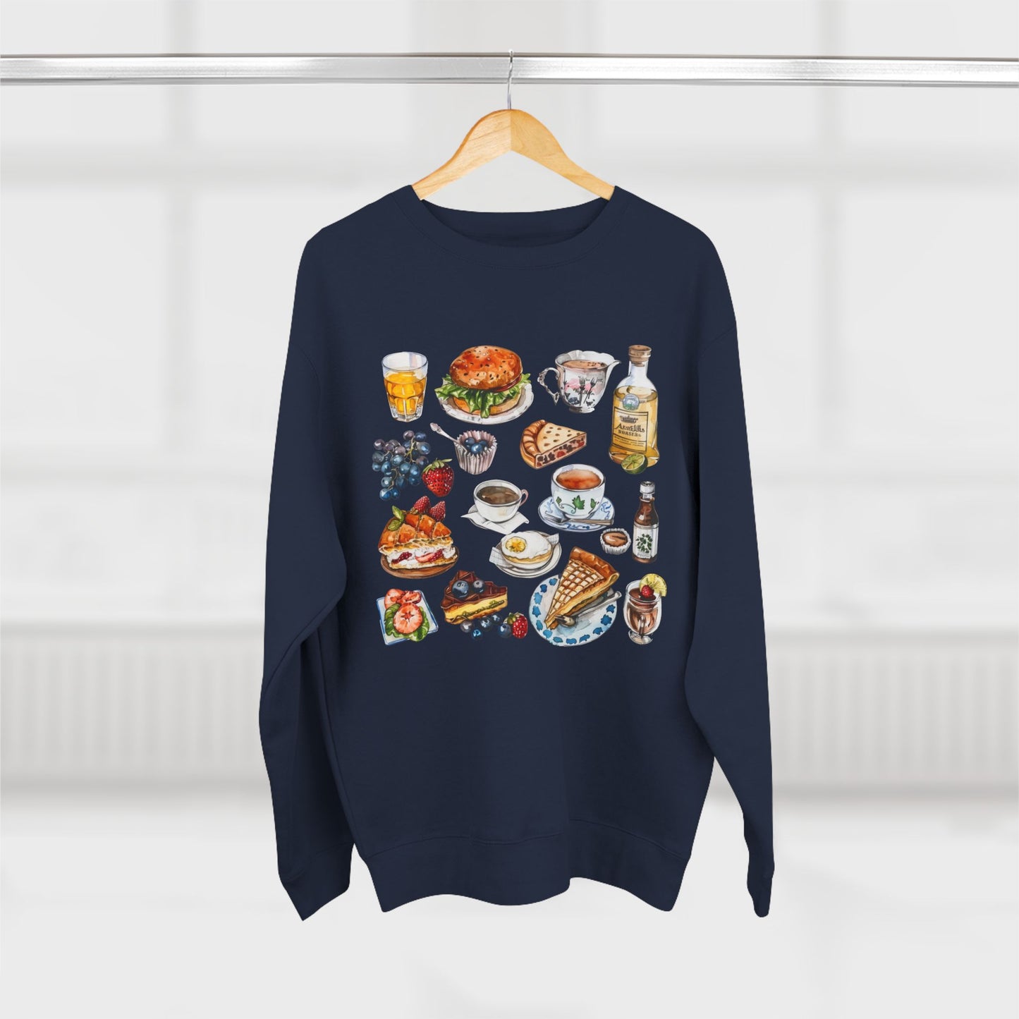 Unisex Crewneck Sweatshirt - Vintage London Icons