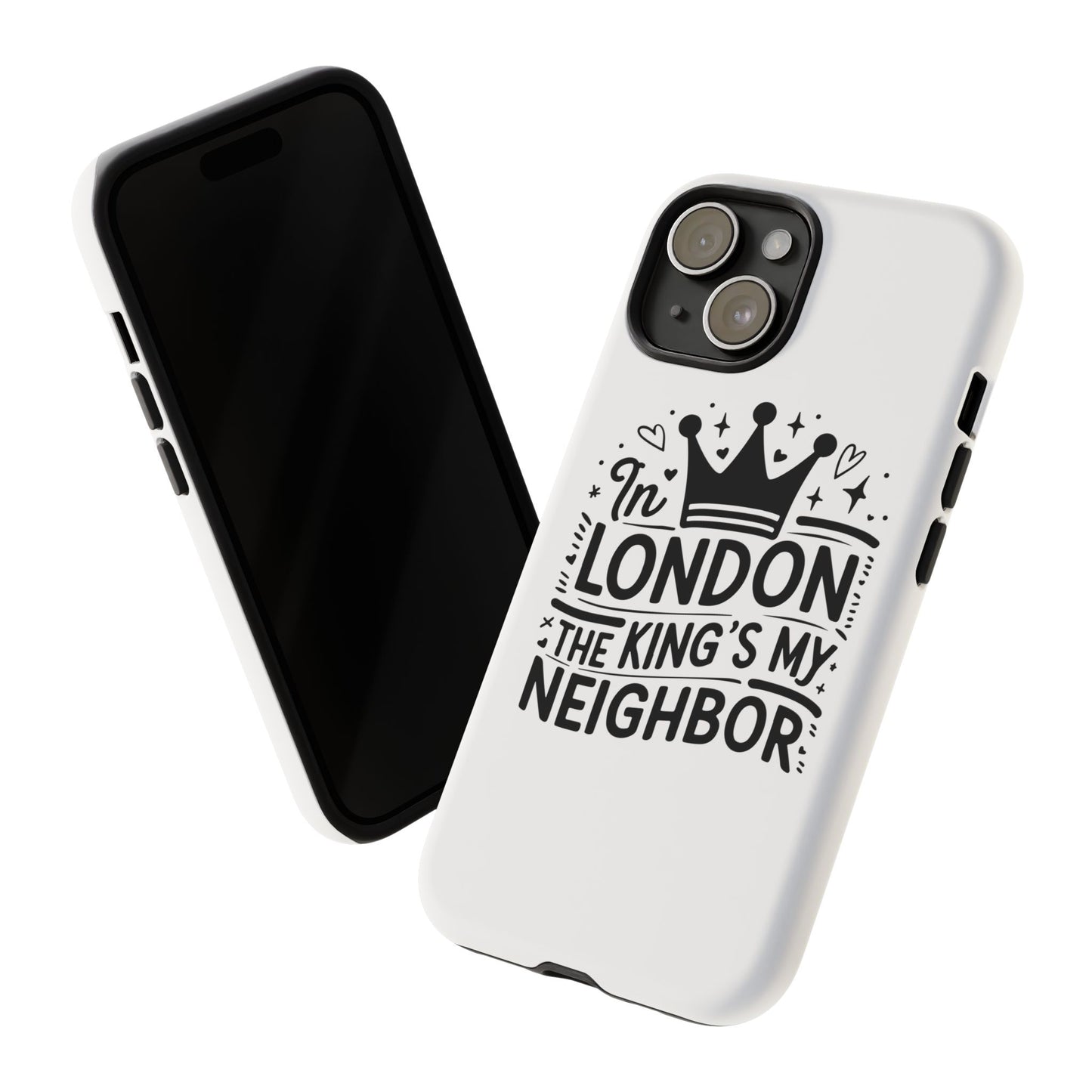 London's Neighbour Phone Case | Royalty Design for Travelers, Gifts for Friends, British Souvenir, Phone Accessory, Stylish Protection