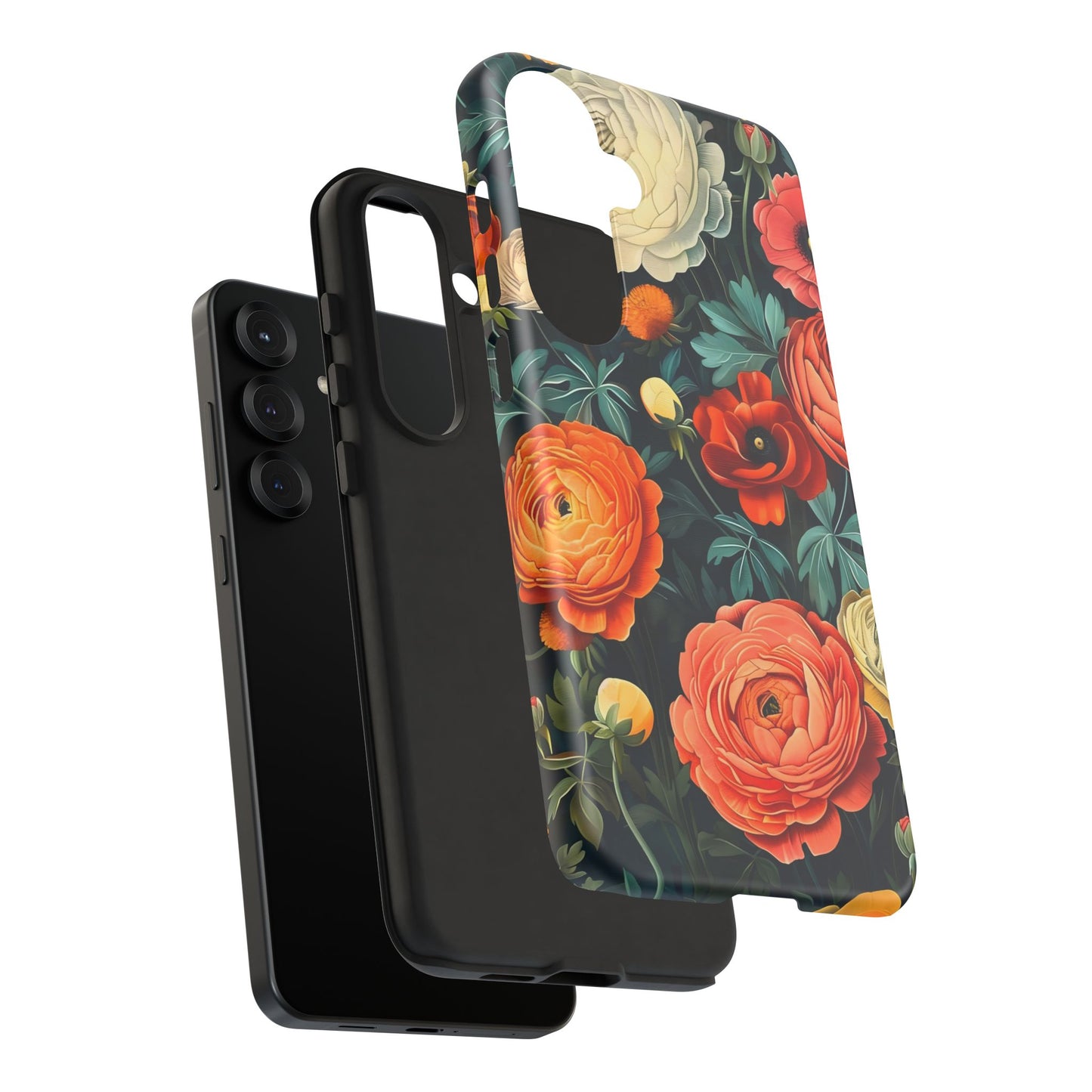 Floral Phone Case, Tough Cases - Stylish Protection, Gifts for Her, Nature Lover Decor, Floral Accessories