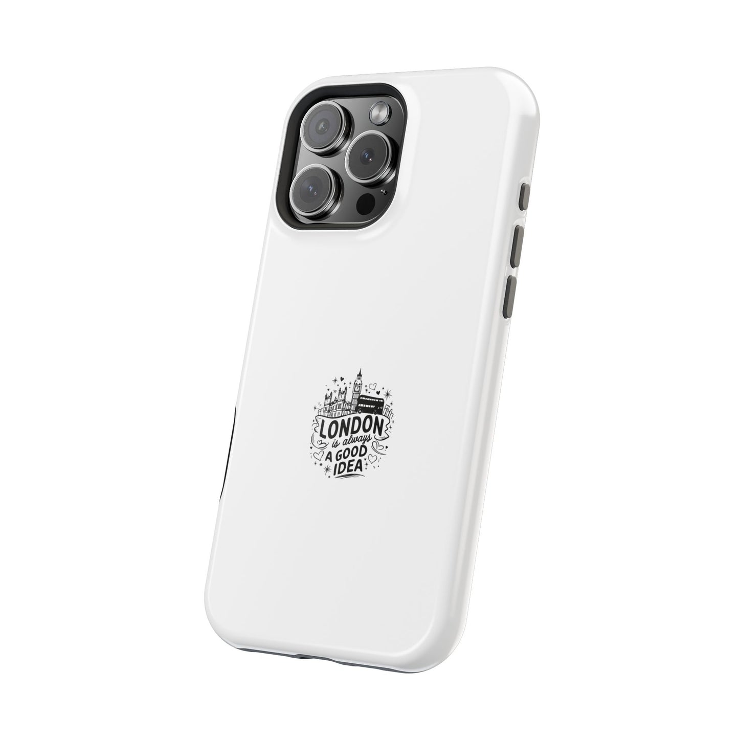 London Good Idea Magnetic Phone Case, Travel Accessories, Unique Gift, Phone Cover, London Souvenir, Custom Case
