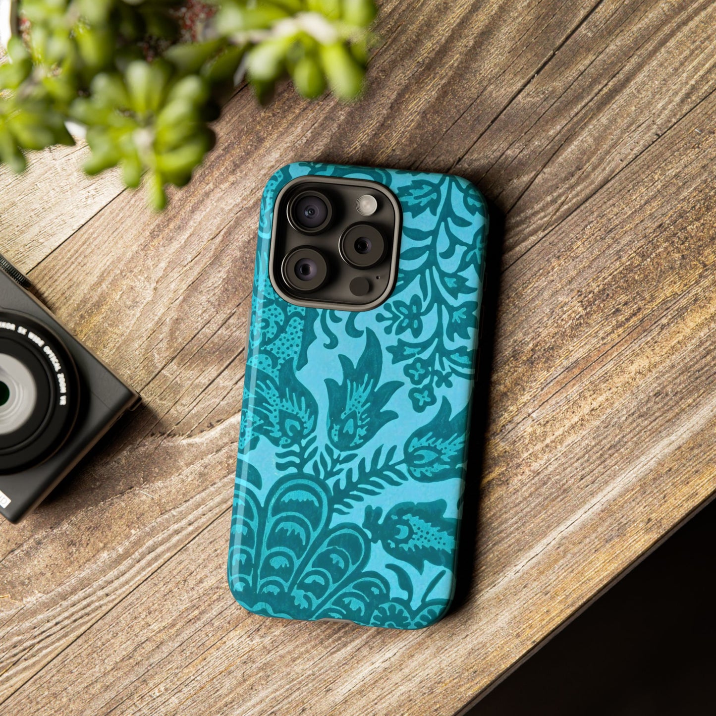 Bohemian Phone Case, Tough Floral Phone Cover, Artistic Phone Protector, Gift for Her, Unique Tech Accessories