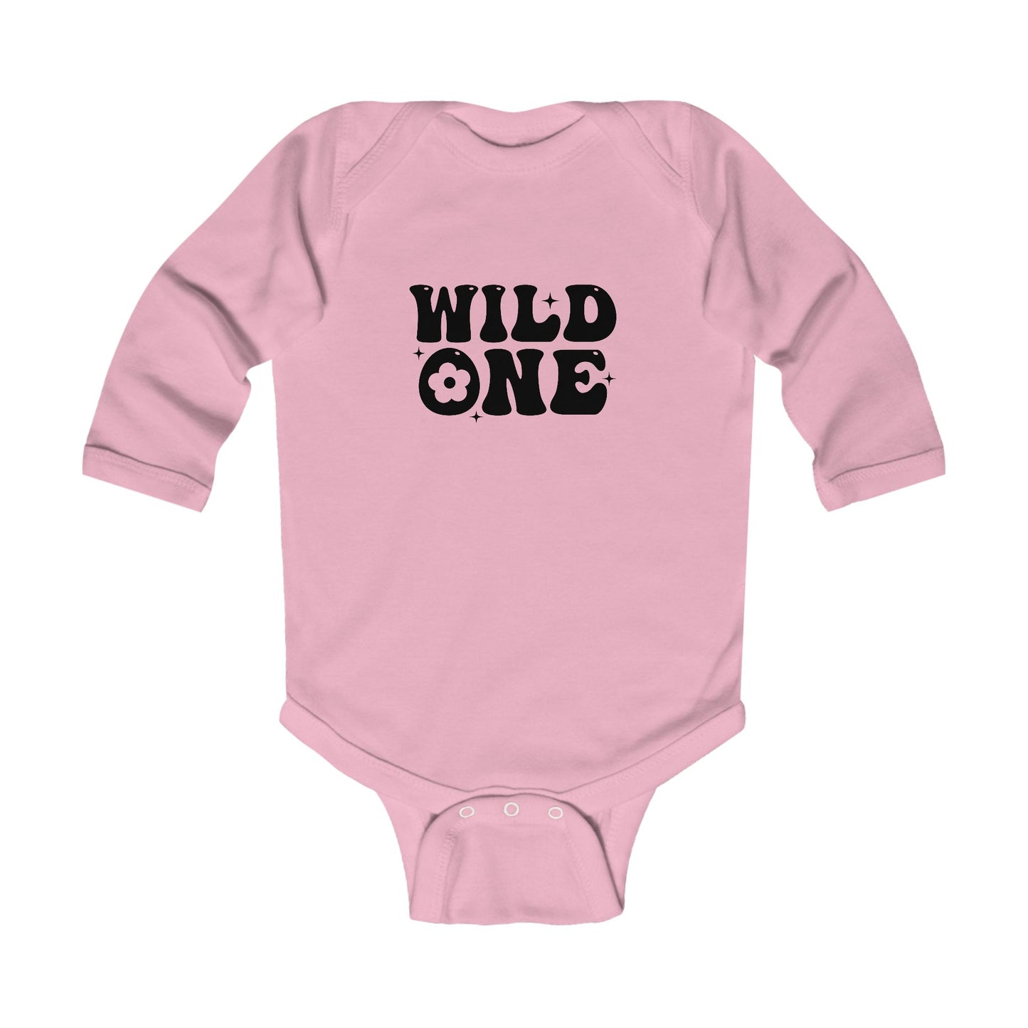 Wild One Infant Long Sleeve Bodysuit - Cute Baby Clothes for Adventurous Little Ones