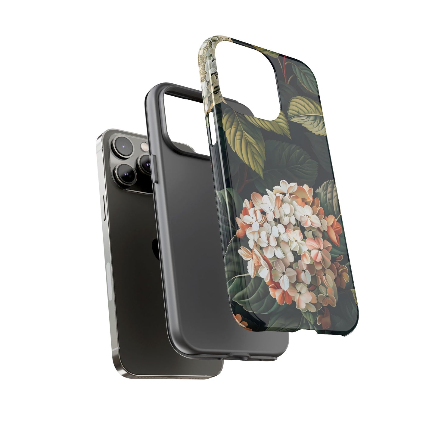 Floral Phone Case - Tough Cases, Nature Lover Gift, Floral Design, Botanical Phone Cover, Stylish Cellphone Accessory, Mother's Day Gift