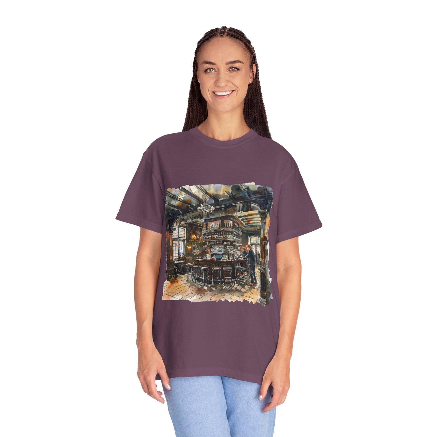 Unisex Garment-Dyed T-shirt - The Quintessential British Pu