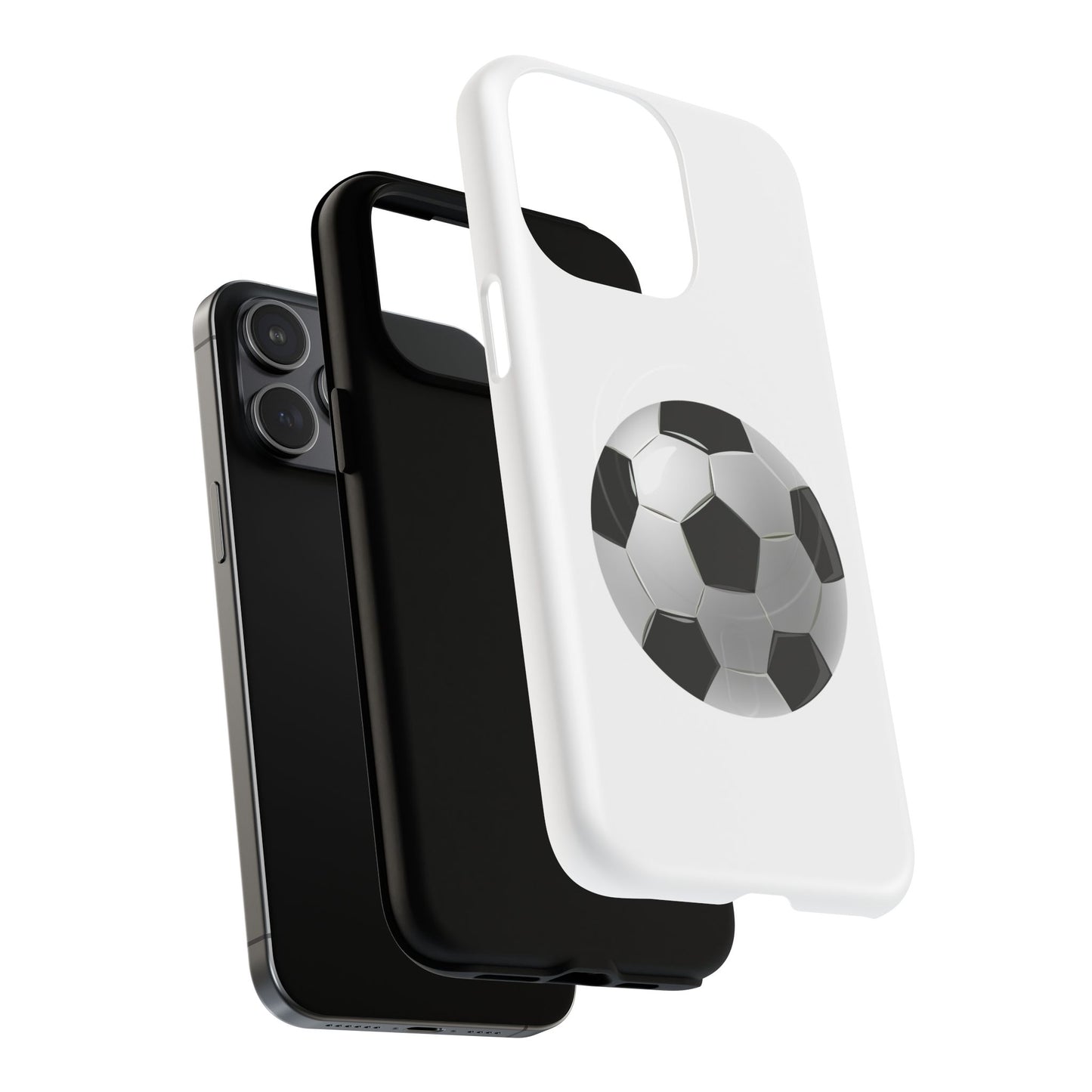 Durable Soccer Phone Case for Sports Lovers, Magnetic Phone Cover, Gift for Athletes, Soccer Fan Accessory, Sports Team Merchandise