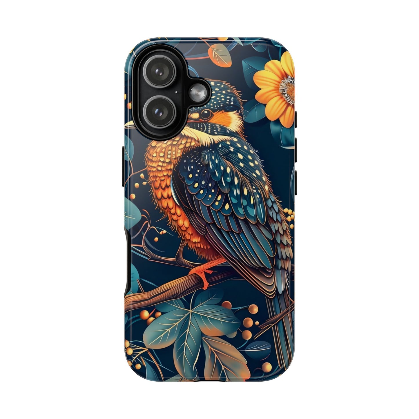 Nature-Inspired Phone Case | Artistic Bird Design | Tough Cases for Nature Lovers, Unique Gift, Eco-Friendly, Wildlife Decor