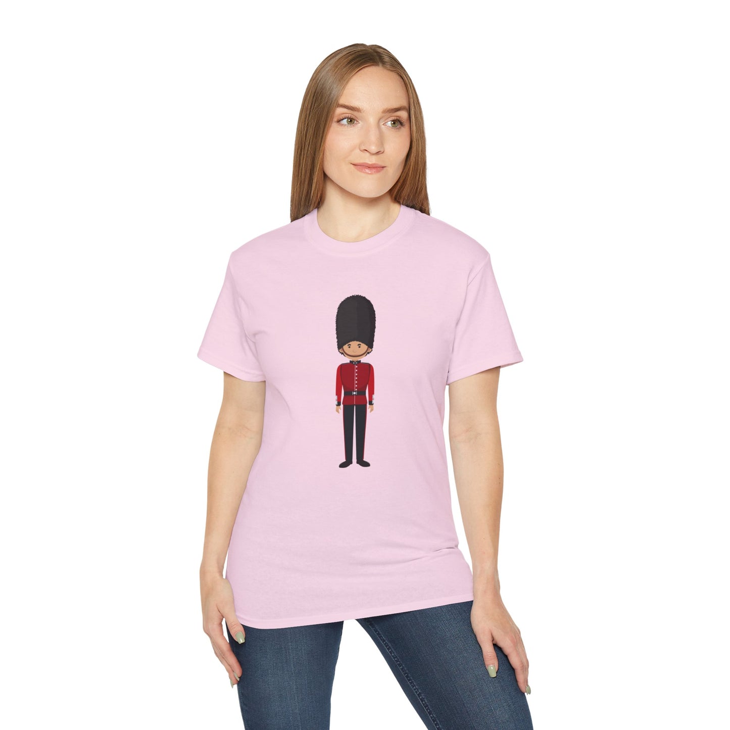 Unisex Ultra Cotton Tee - Military Honorable British Soldier