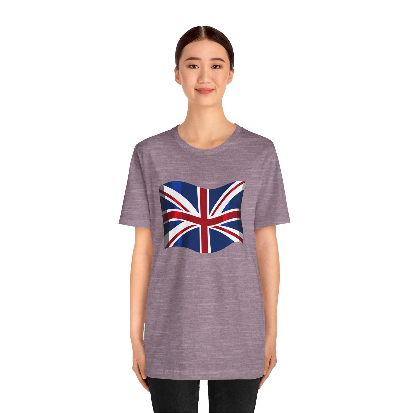 Unisex Jersey Short Sleeve Tee - Classic UK Flag Design - Union Jack Symbol