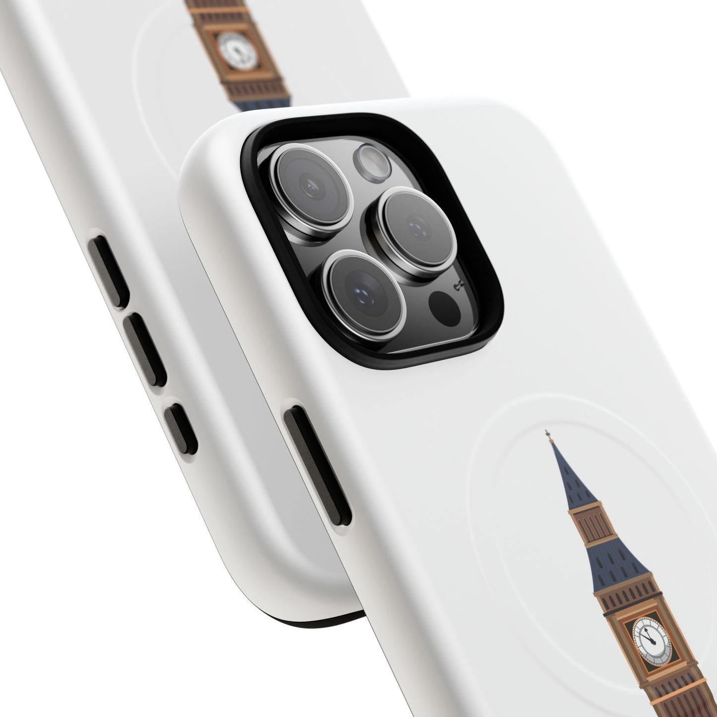 Tough Magnetic Phone Cases with Iconic Big Ben Design, Phone Protector, Unique Gift, London Souvenir, Magnetic Case for Phones