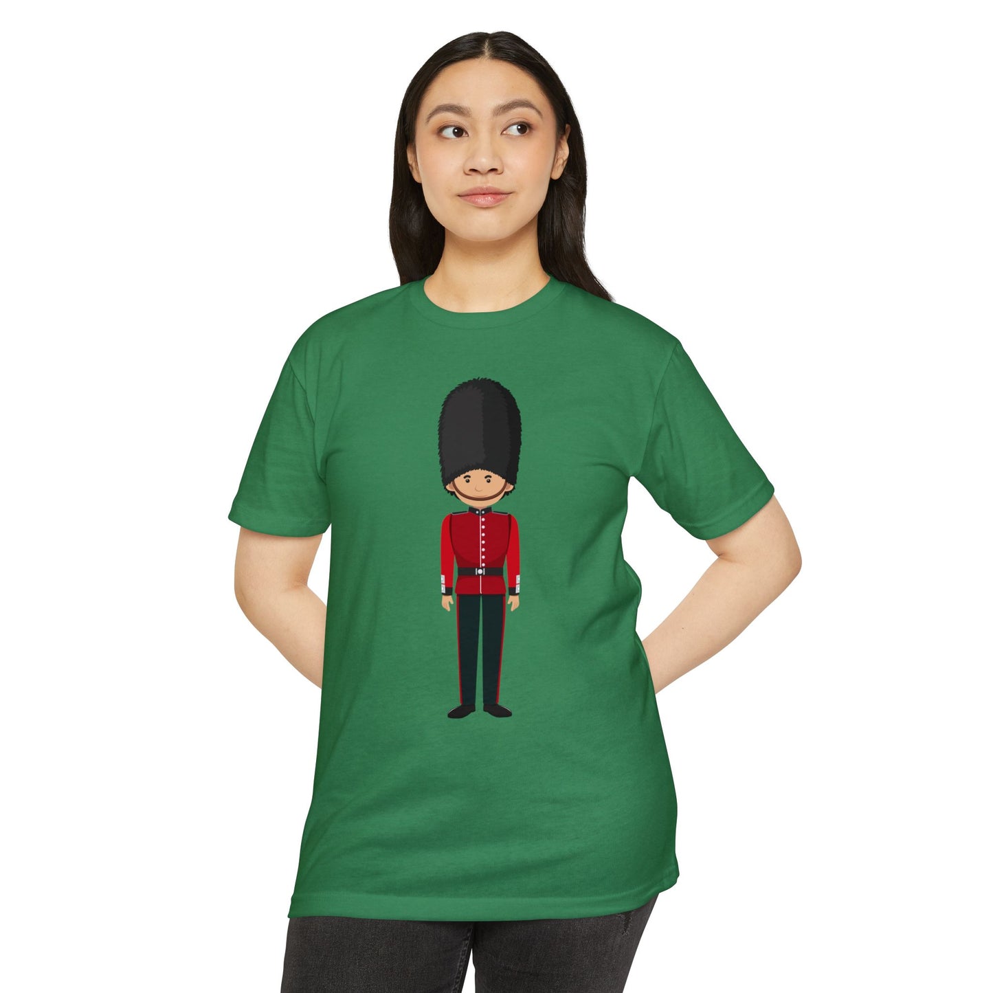 Unisex CVC Jersey T-shirt - Honor in Red - British Soldier Uniforms