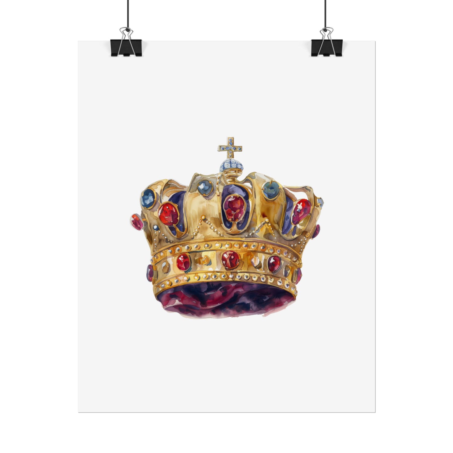 Crown Rolled Posters