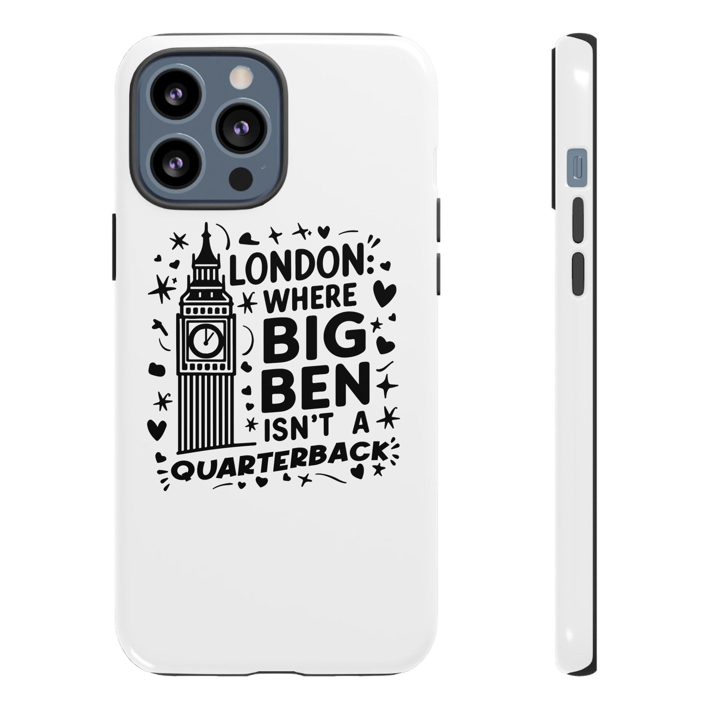 London Big Ben iPhone Case, Funny Phone Cover, Tough Phone Case, Gift for Travelers, London Souvenir