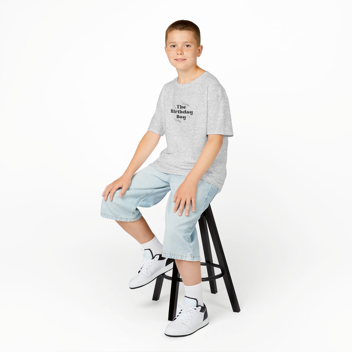 Kids Heavy Cotton Tee - The Birthday Boy – A Joyful Celebration