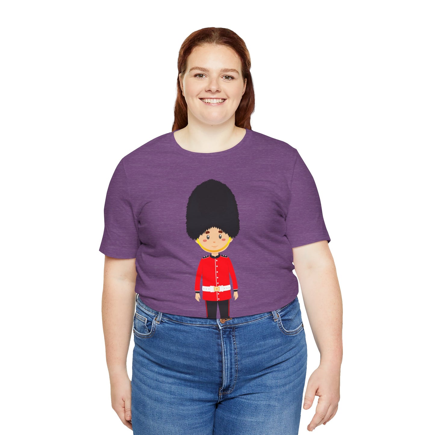 Unisex Jersey Short Sleeve Tee - Cornish Courage - Red Jackets of Bodmin