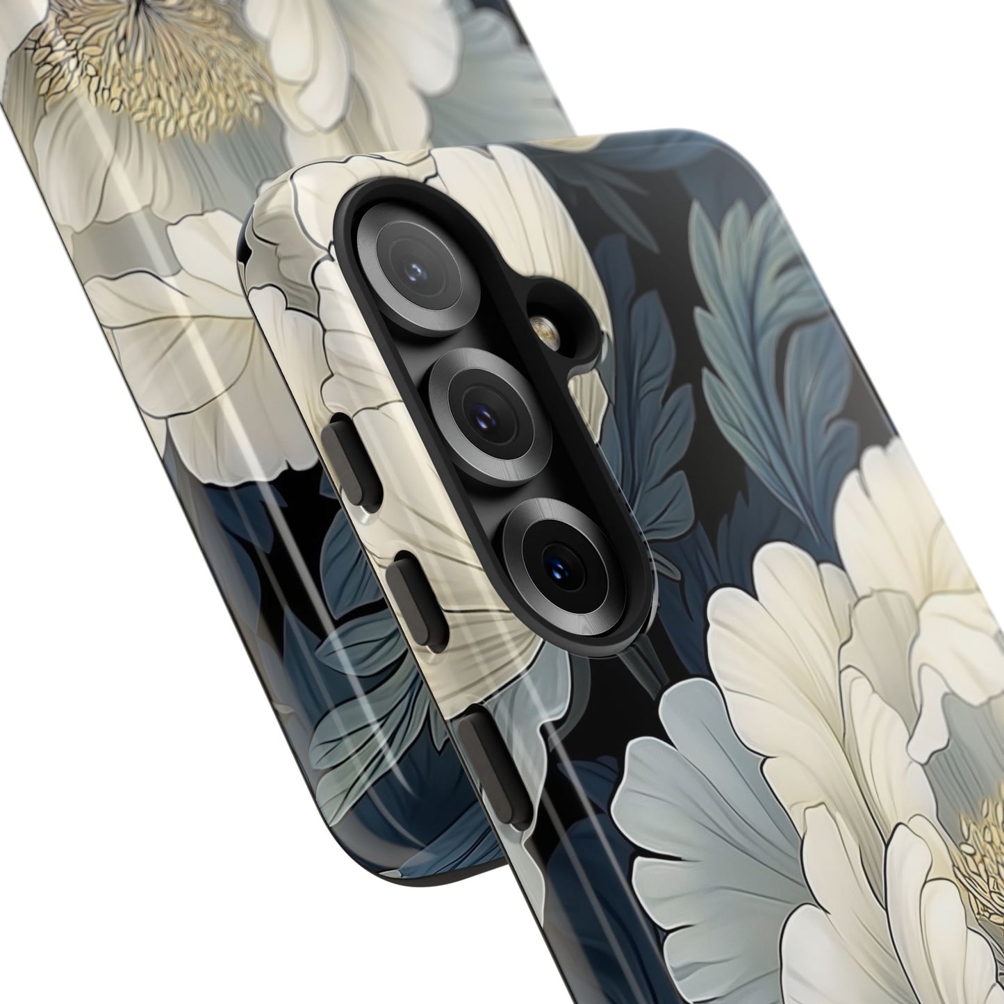 Floral Phone Case - Elegant Tough Cases for Nature Lovers, Stylish Protective Cover for Gifts, Birthdays, Mom's Day, Floral Design
