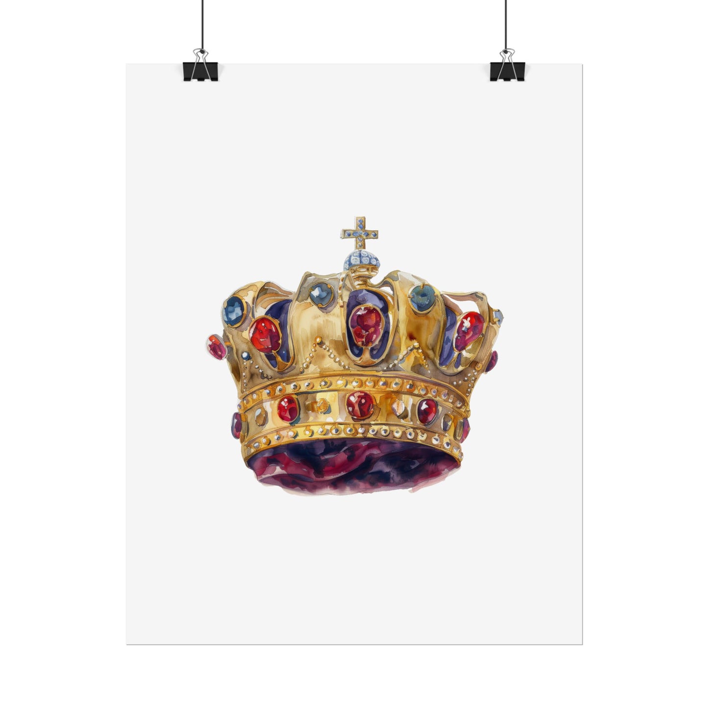 Crown Rolled Posters
