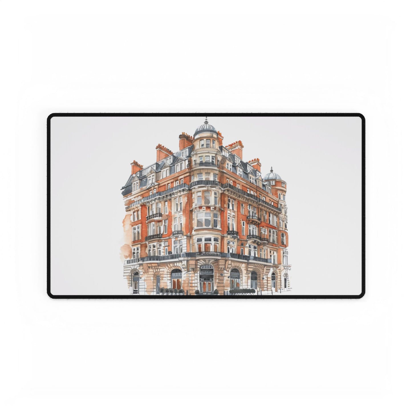 Elegant Cityscape Desk Mat - Office Decor, Workspace Accessory, Gift for Professionals, Home Office Essentials, Customizable Desk Pad