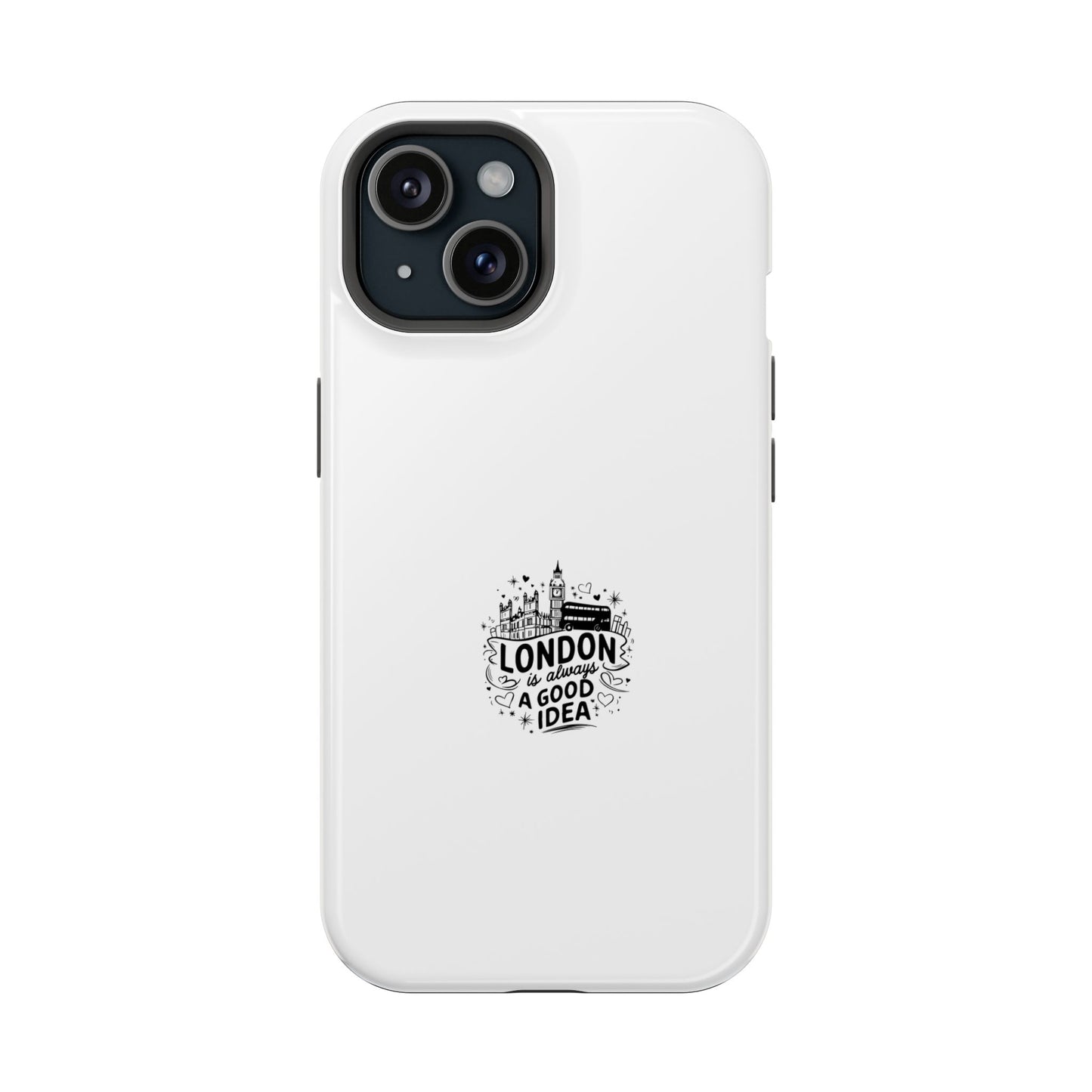 London Good Idea Magnetic Phone Case, Travel Accessories, Unique Gift, Phone Cover, London Souvenir, Custom Case