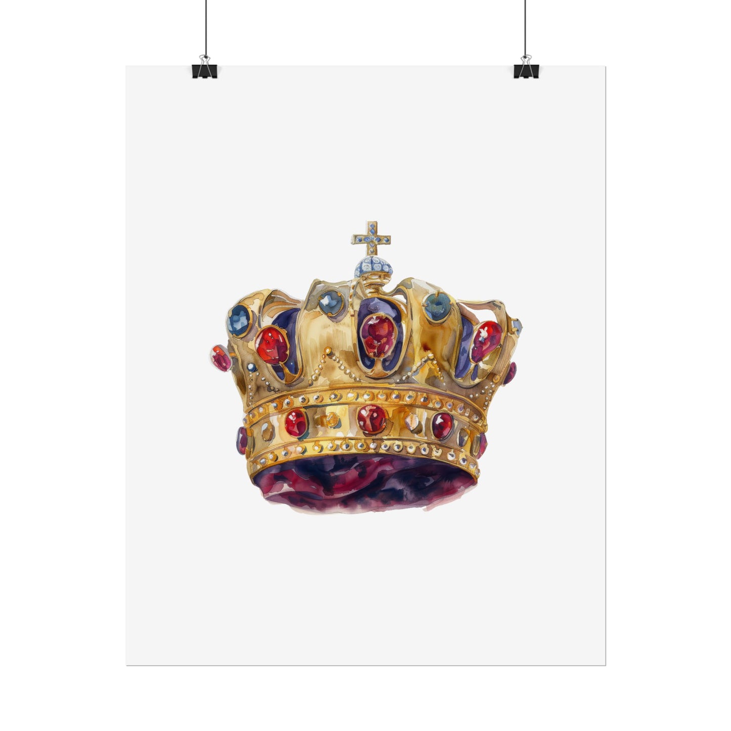 Crown Rolled Posters
