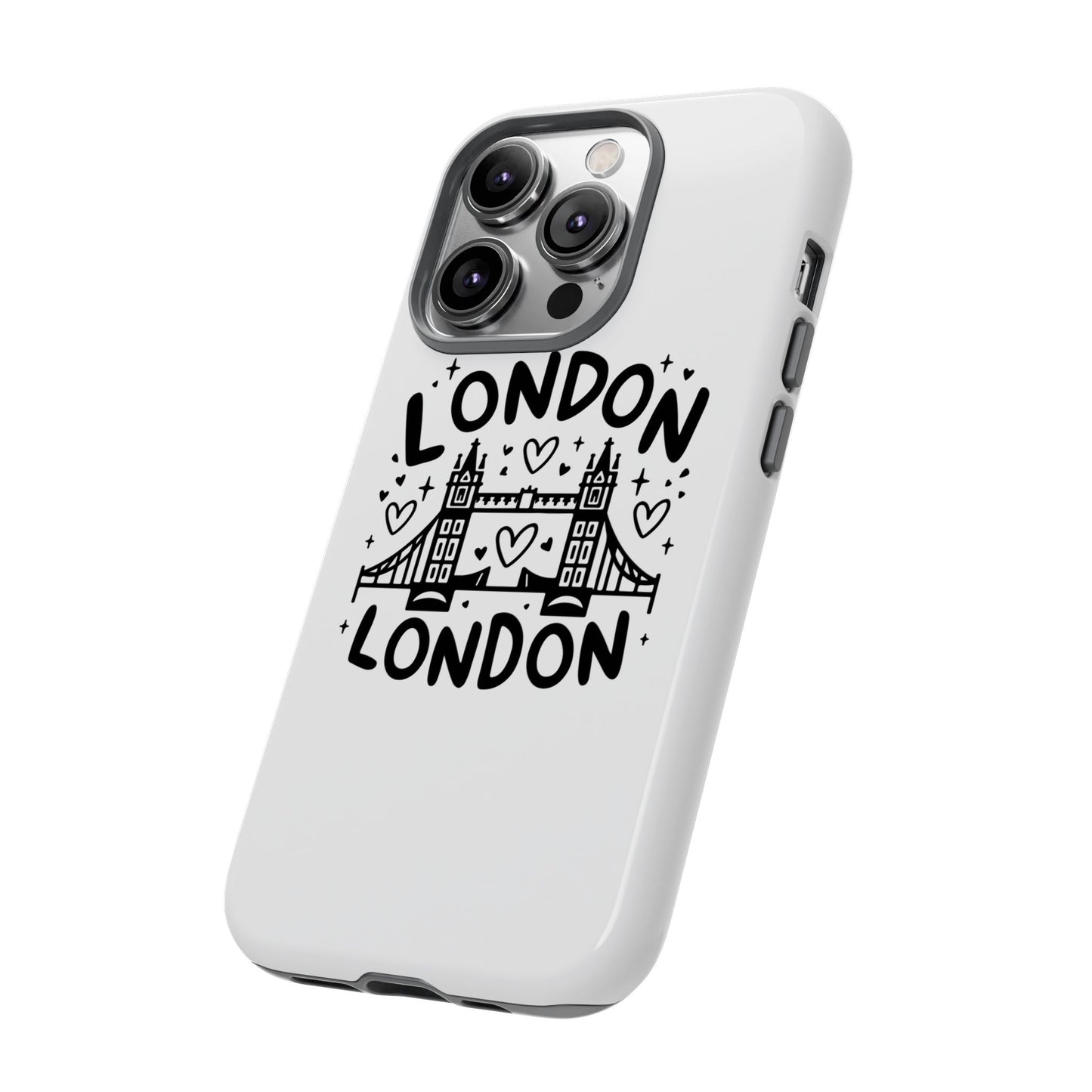 Love London Bridge Phone Case, Tough Cases for London Lovers, Cute Protection, Travel Gift, Phone Accessory, Design with Love
