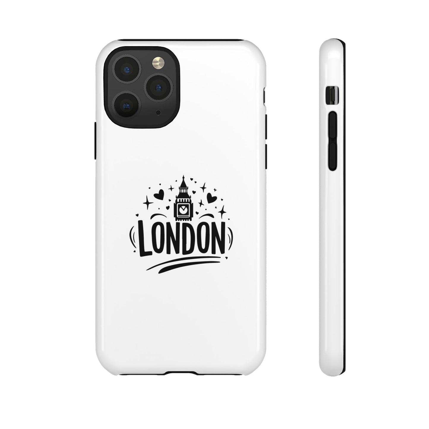 Stylish Phone Case for London Lovers, London Gift, Travel Accessory, Unique Smartphone Case, Cityscape Phone Cover