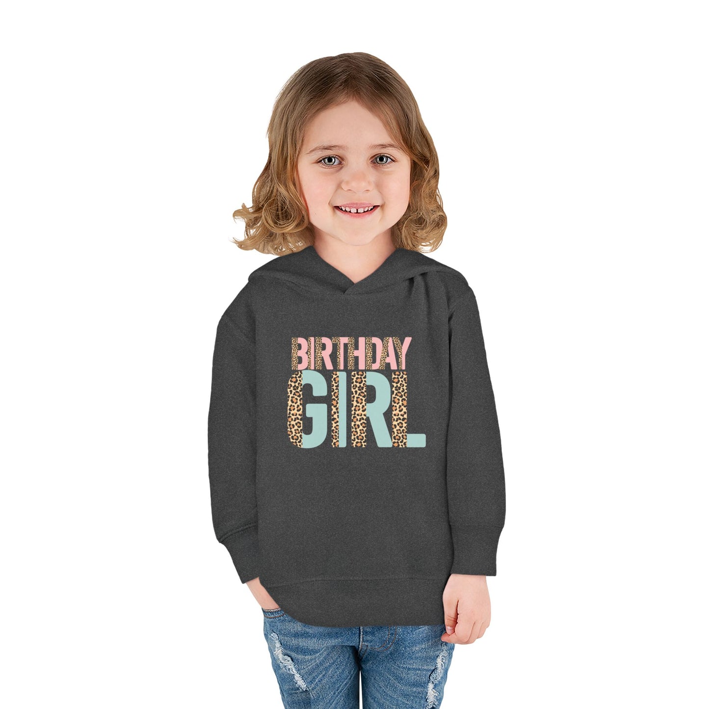 Birthday Girl Toddler Fleece Hoodie - Cute & Cozy Pullover for Celebrations
