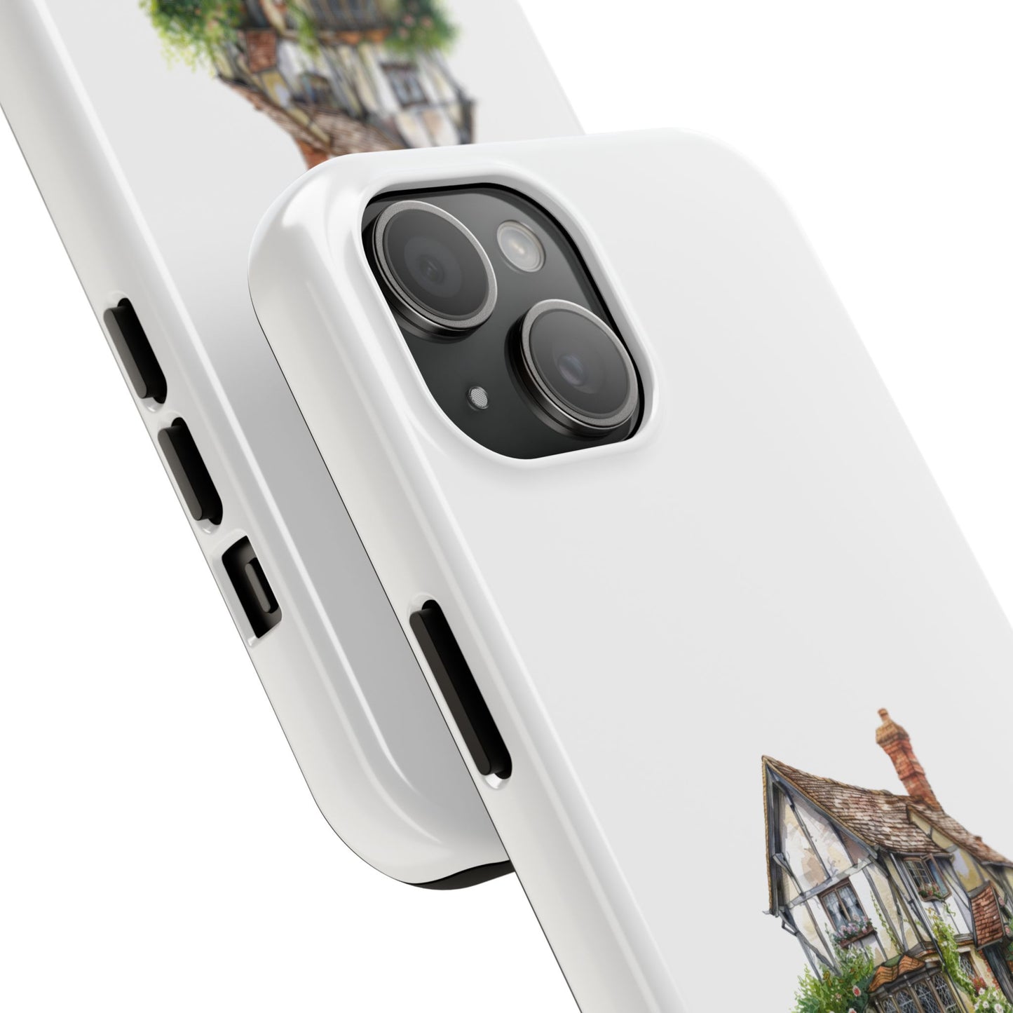 Charming Cottage Tough Phone Case - Rustic Home Design