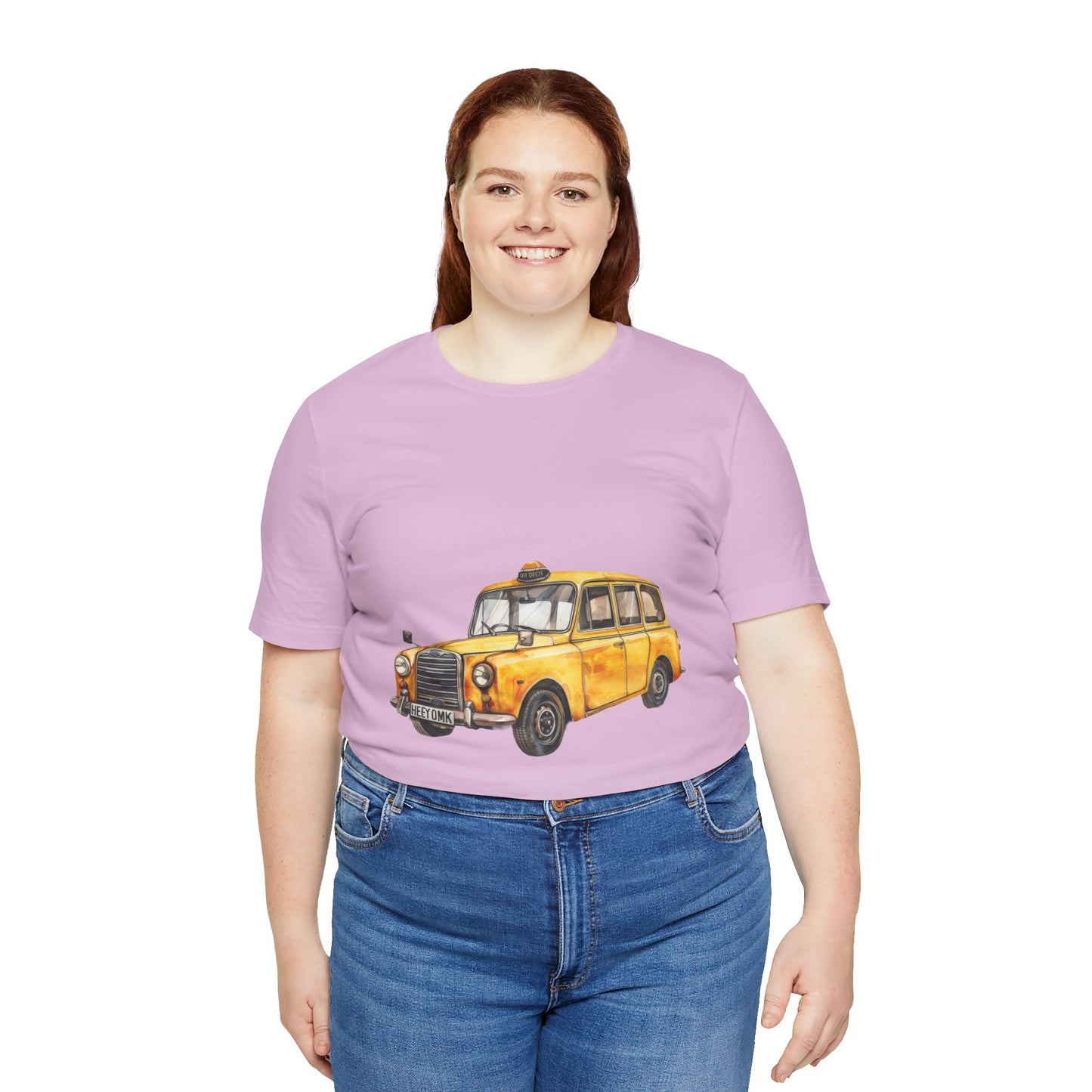 Unisex Jersey Short Sleeve Tee - Trendy British Vintage Car