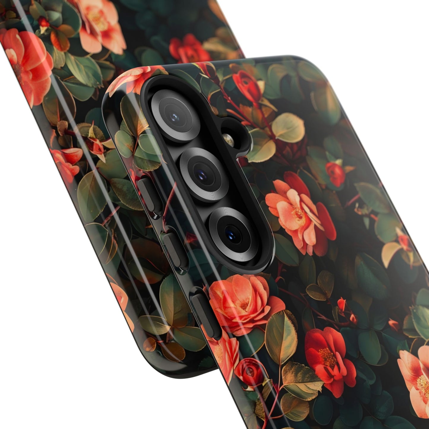 Floral Phone Case - Elegant Floral Design, Tough Protective Case, Perfect Gift for Her, Trendy Phone Accessories, Mother’s Day, Birthday