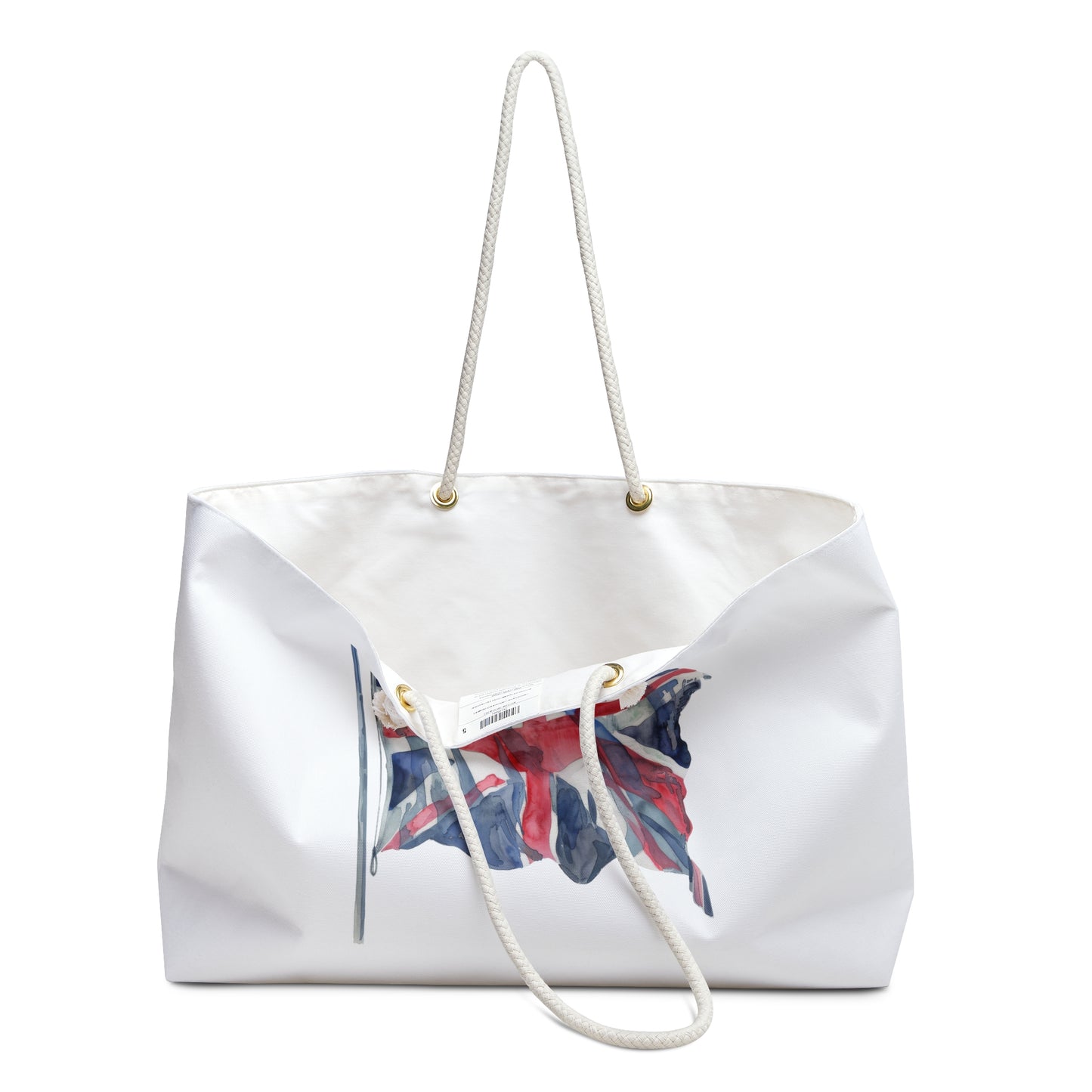 Stylish Union Jack Weekender Bag, Travel Tote, Beach Bag, Overnight Bag, British Flag Bag, Gift for Travelers