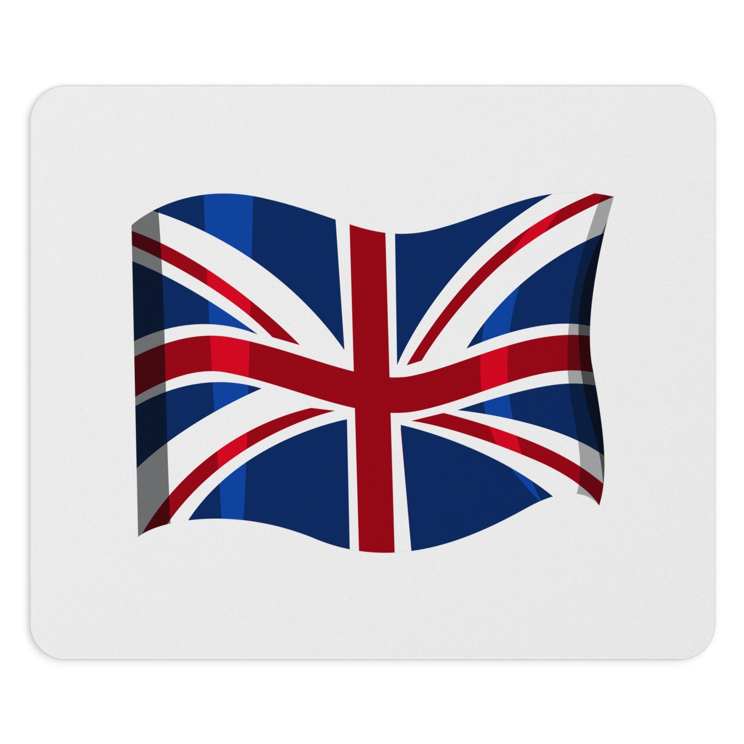 British Flag Mouse Pad - Computer Accessories, Office Decor, Gifts for UK Lovers, Gamer Desk Setup, Workstation Essentials