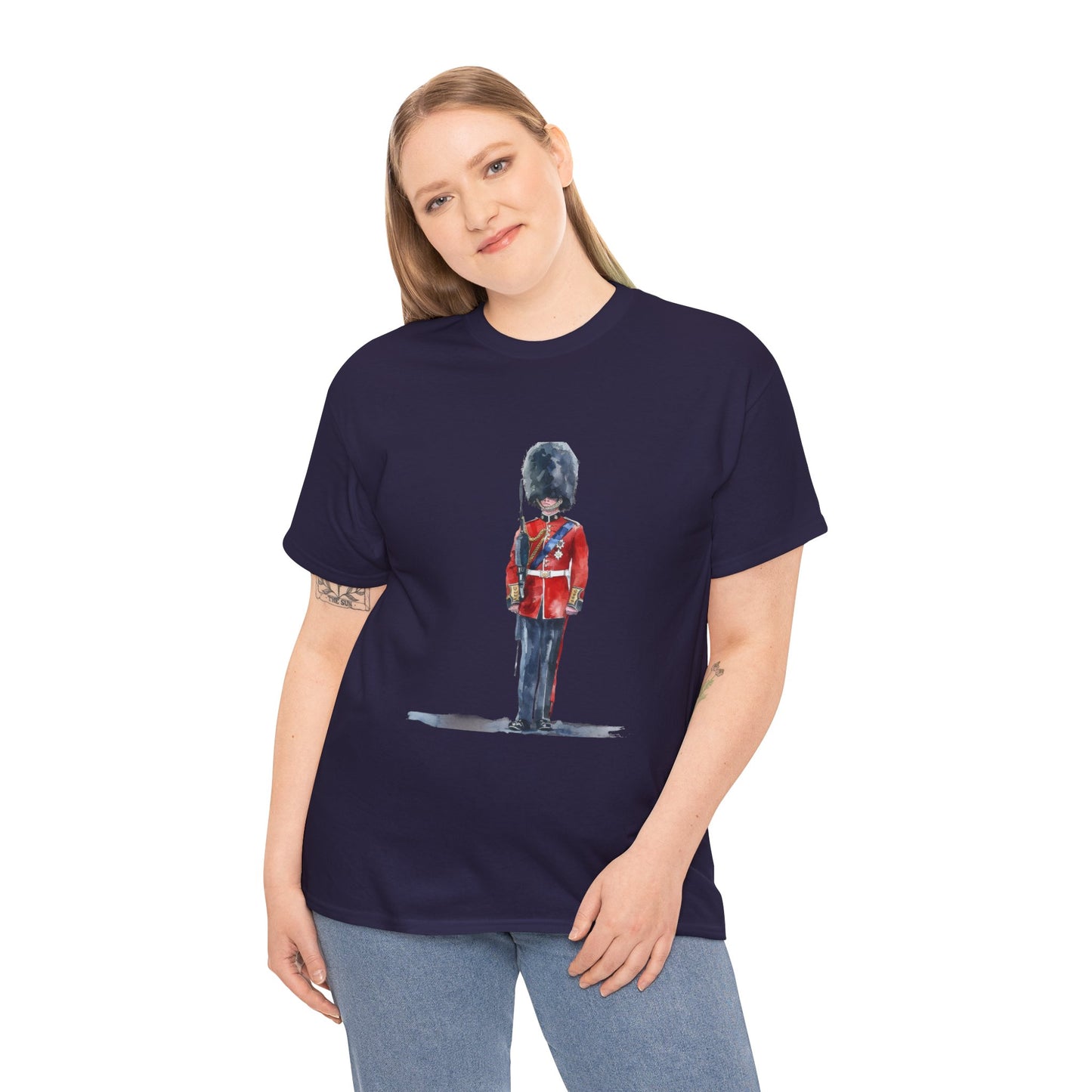 Unisex Heavy Cotton Tee - The Scarlet Soldier - Bodmin Keep Museum