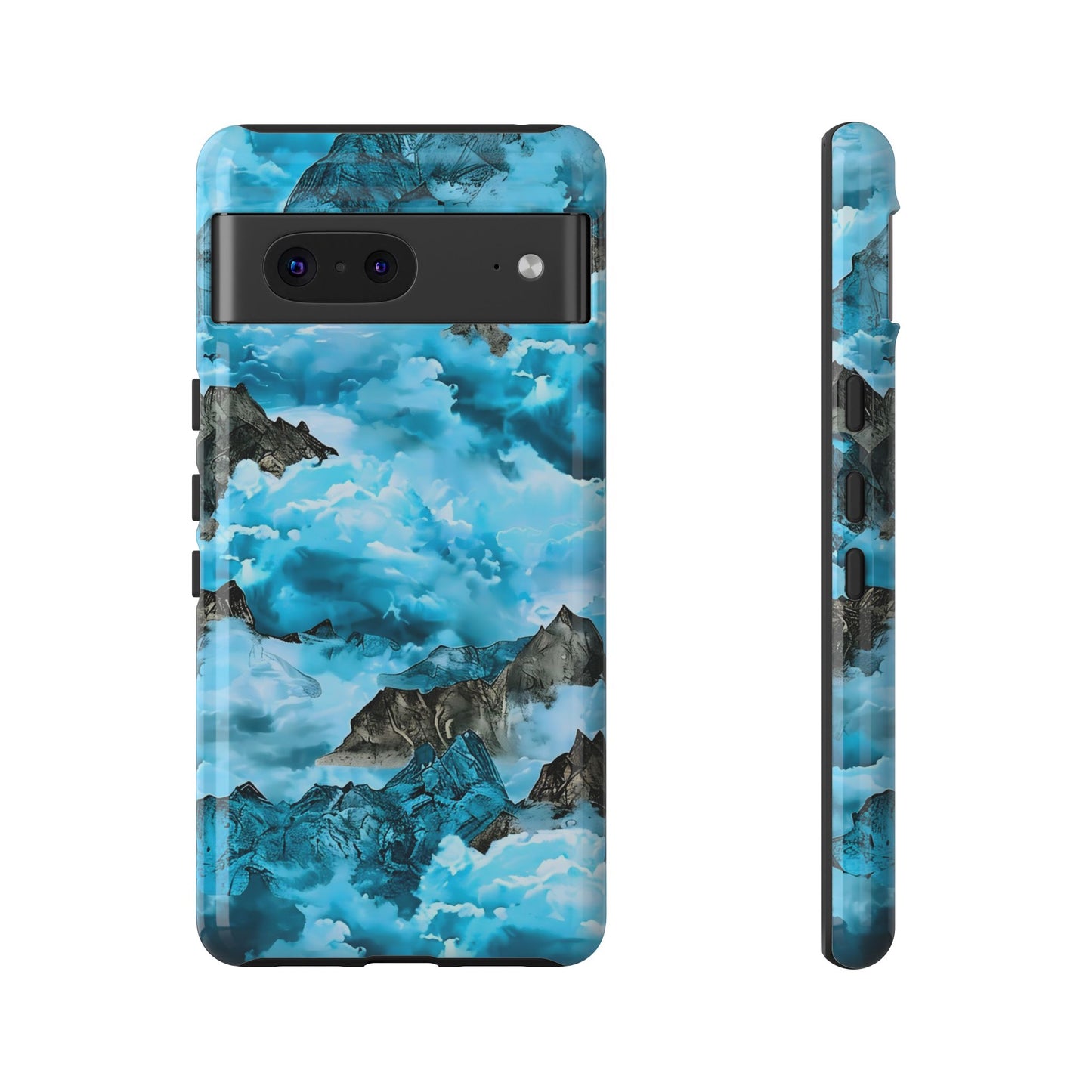 Mountain Wave Phone Case - Adventure Gear, Outdoor Gifts, Stylish Cases, Trendy Accessories, Nature Lovers